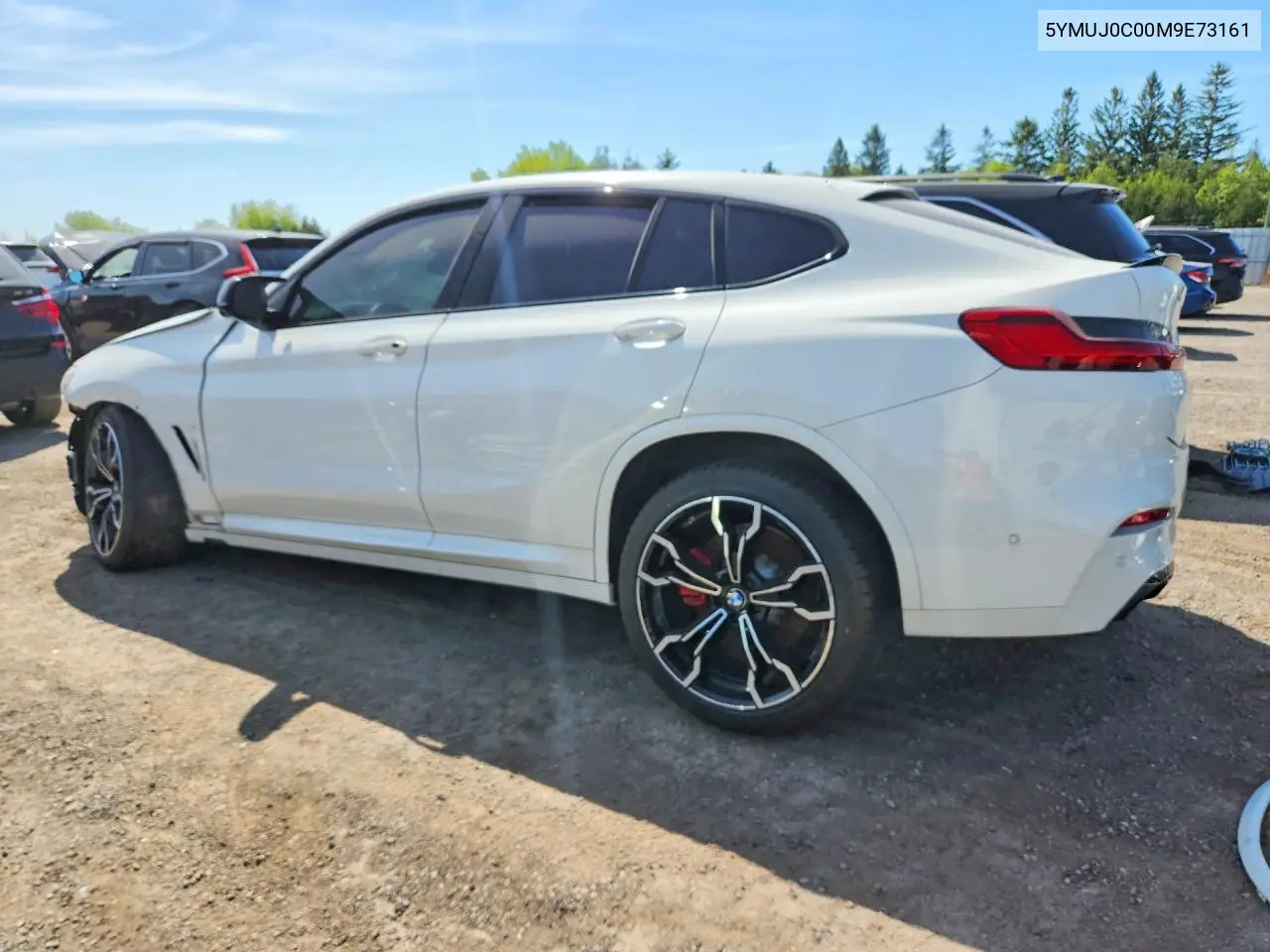 2021 BMW X4 M Competition VIN: 5YMUJ0C00M9E73161 Lot: 55306646