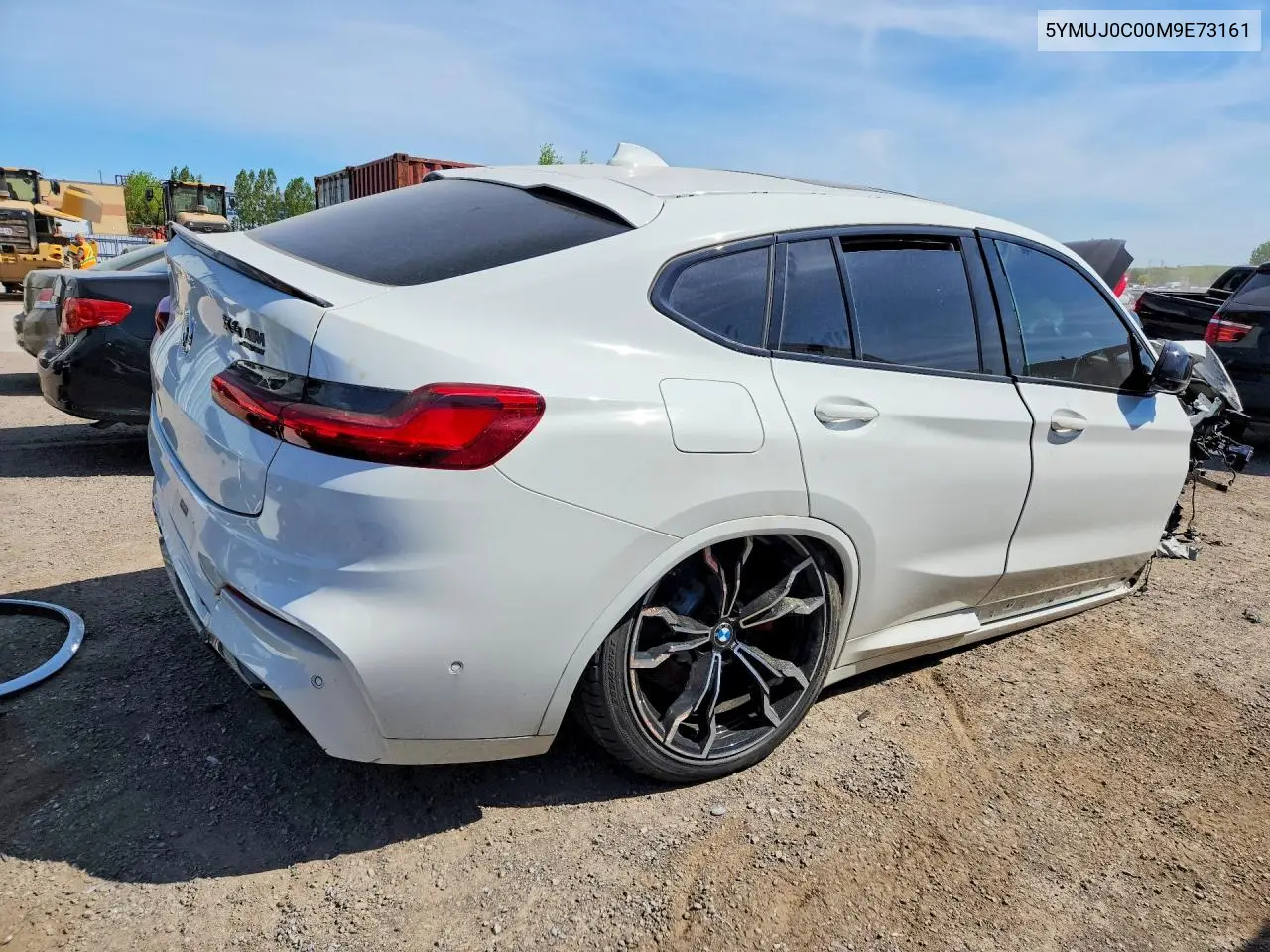 2021 BMW X4 M Competition VIN: 5YMUJ0C00M9E73161 Lot: 55306646