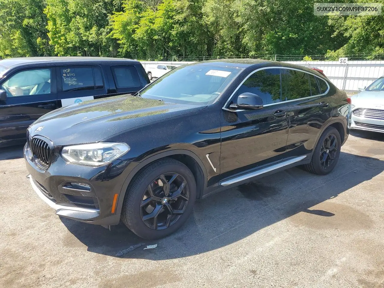 2021 BMW X4 xDrive30I VIN: 5UX2V1C09M9F37206 Lot: 55975826