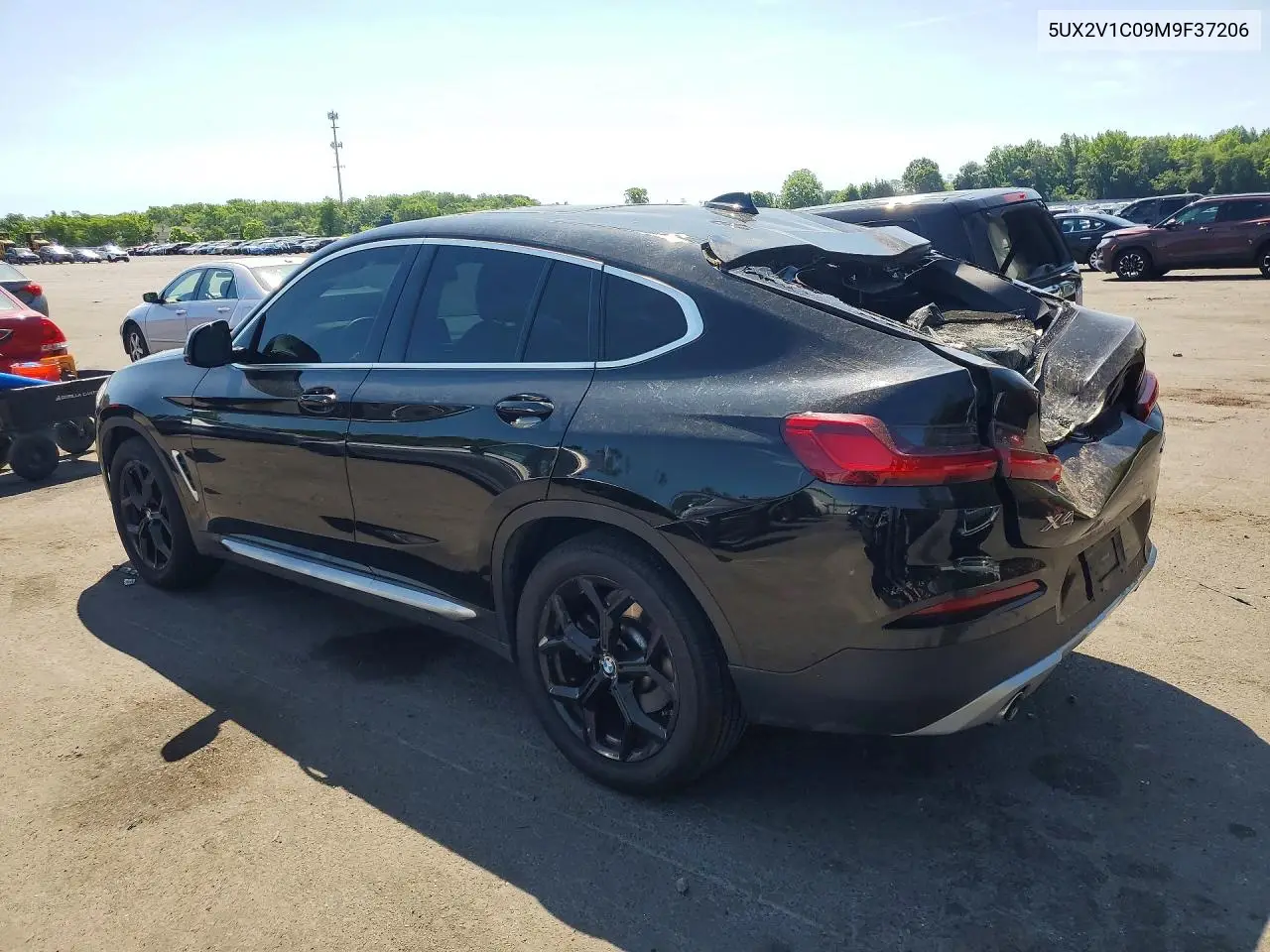 2021 BMW X4 xDrive30I VIN: 5UX2V1C09M9F37206 Lot: 55975826
