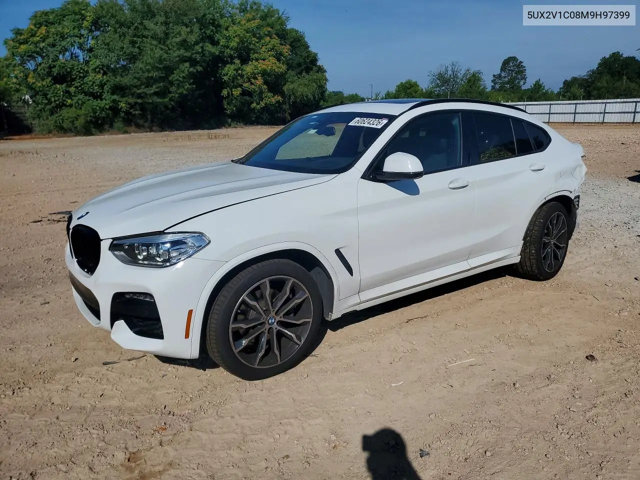 2021 BMW X4 xDrive30I VIN: 5UX2V1C08M9H97399 Lot: 60624326