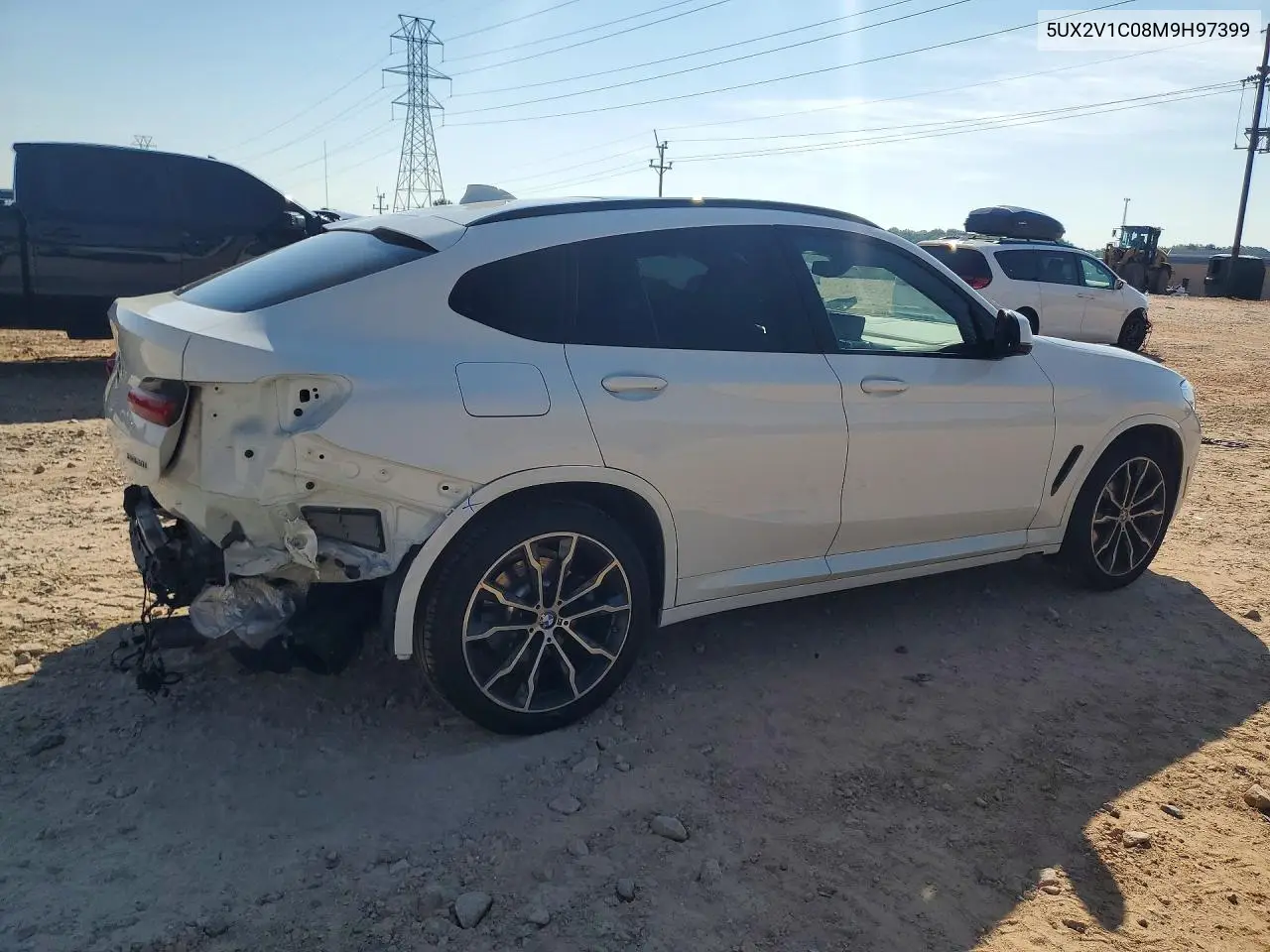 2021 BMW X4 xDrive30I VIN: 5UX2V1C08M9H97399 Lot: 60624326
