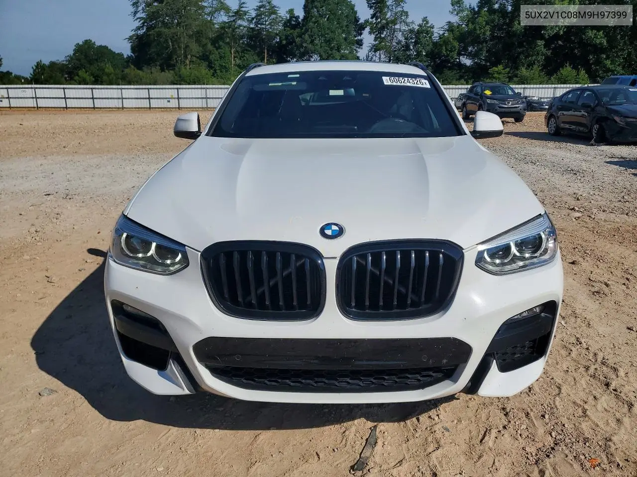 2021 BMW X4 xDrive30I VIN: 5UX2V1C08M9H97399 Lot: 60624326