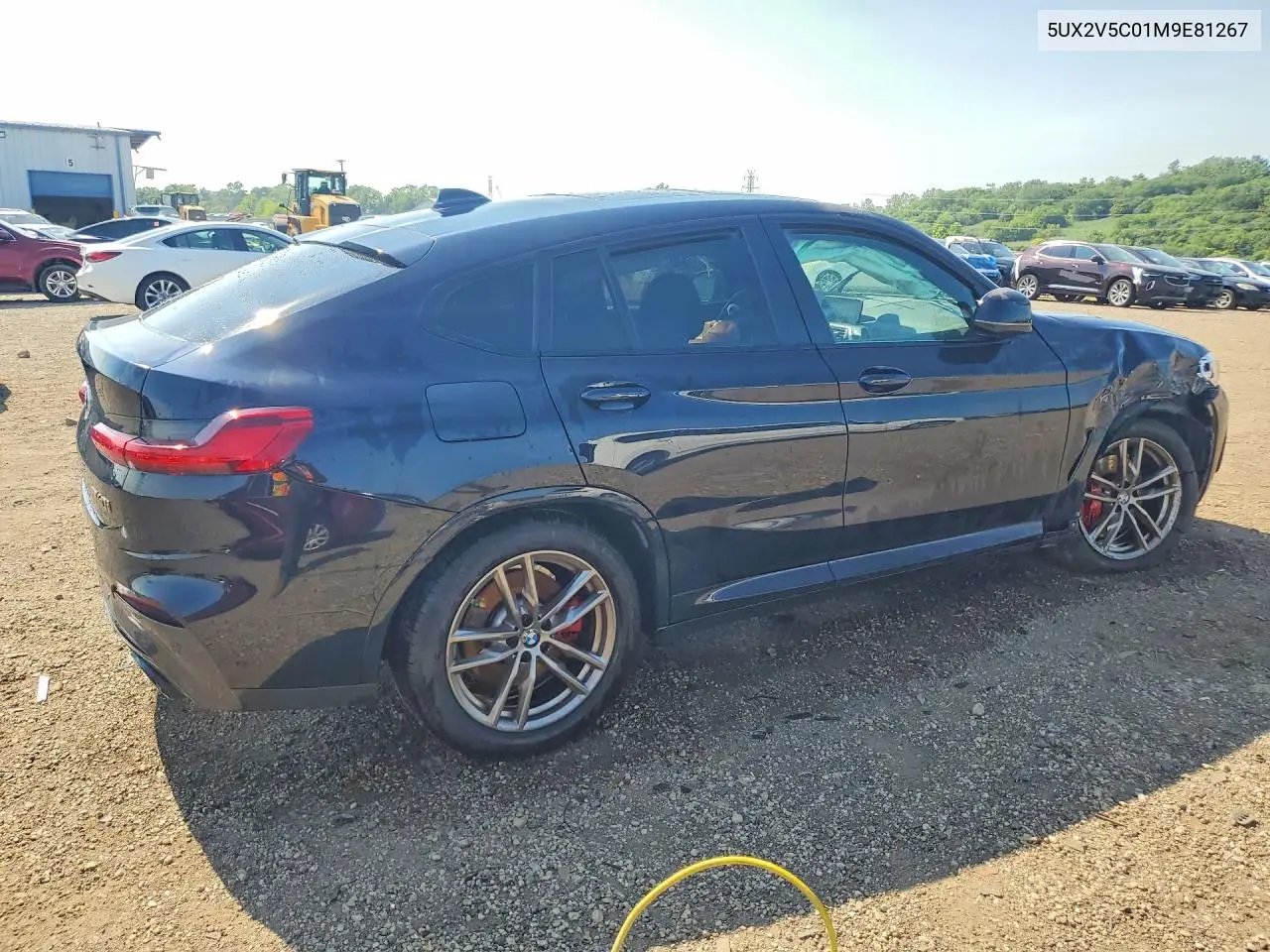 2021 BMW X4 xDrivem40I VIN: 5UX2V5C01M9E81267 Lot: 60883926
