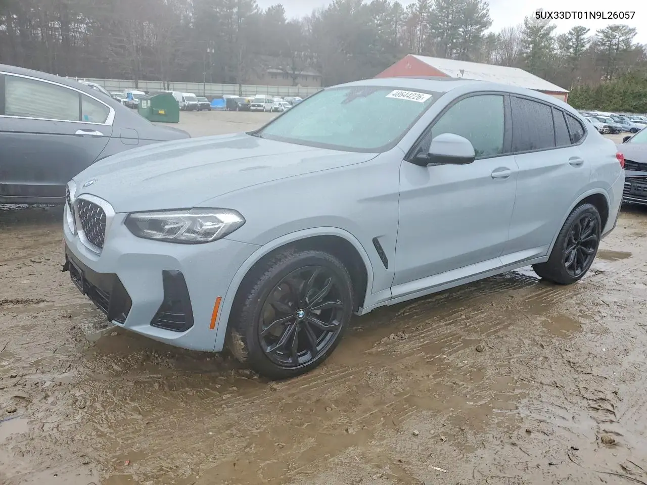 2022 BMW X4 xDrive30I VIN: 5UX33DT01N9L26057 Lot: 48644226