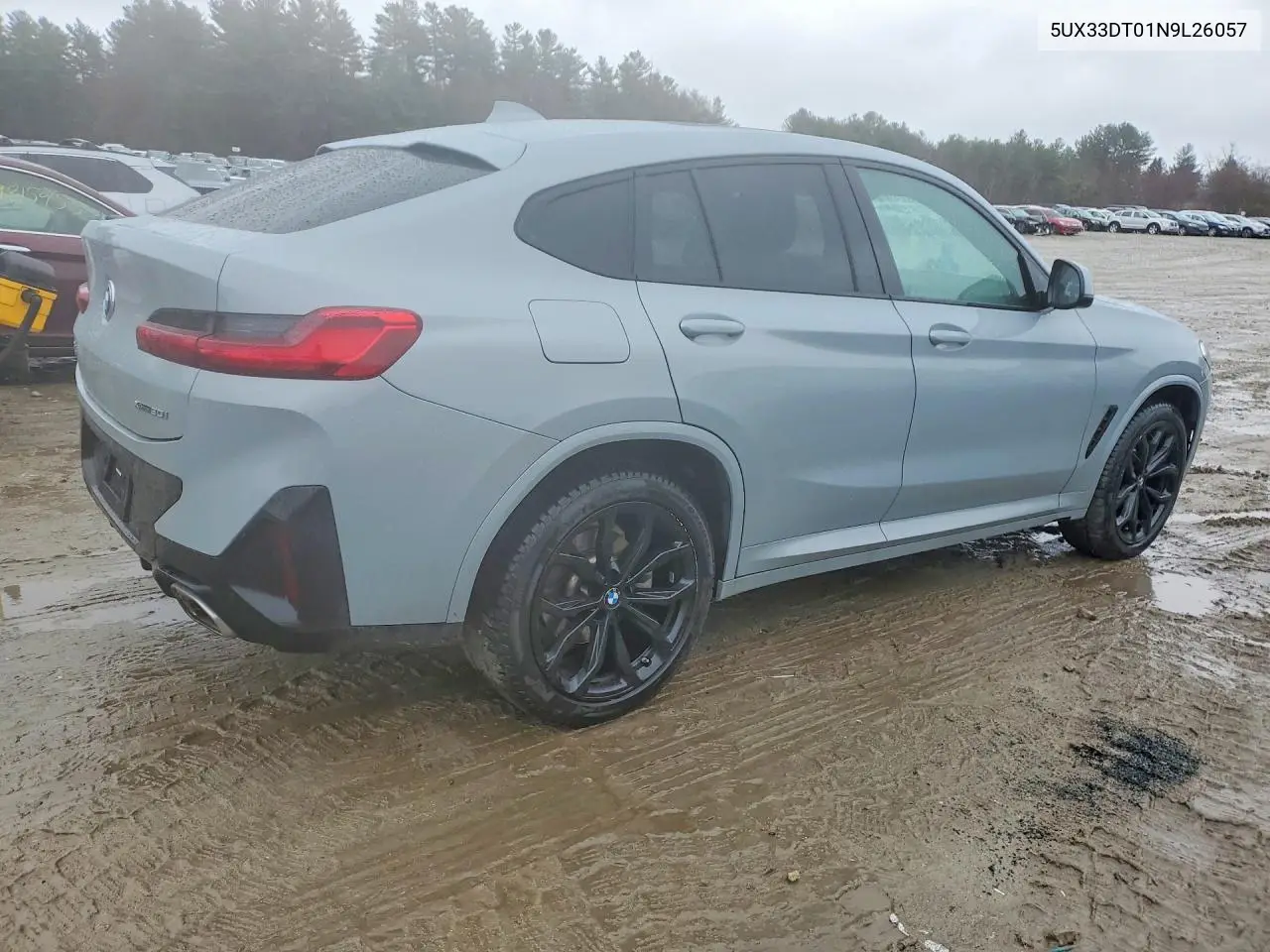 2022 BMW X4 xDrive30I VIN: 5UX33DT01N9L26057 Lot: 48644226