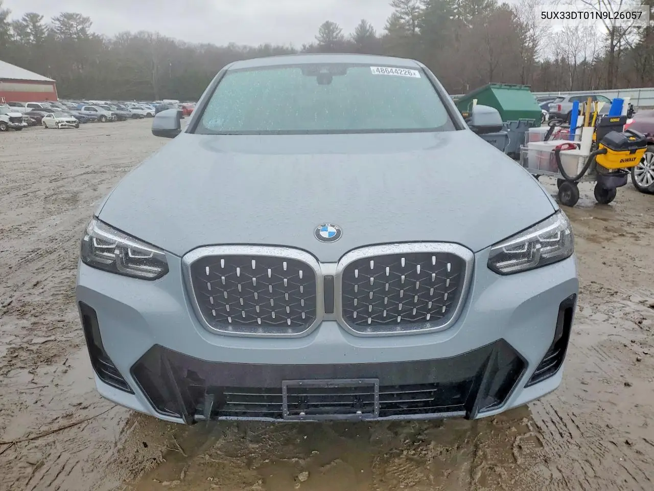 2022 BMW X4 xDrive30I VIN: 5UX33DT01N9L26057 Lot: 48644226