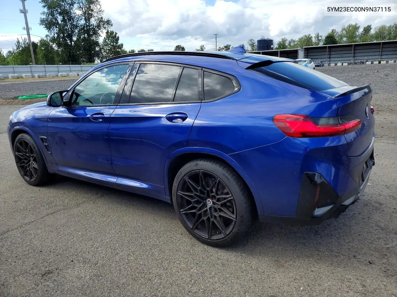 2022 BMW X4 M VIN: 5YM23EC00N9N37115 Lot: 53062406