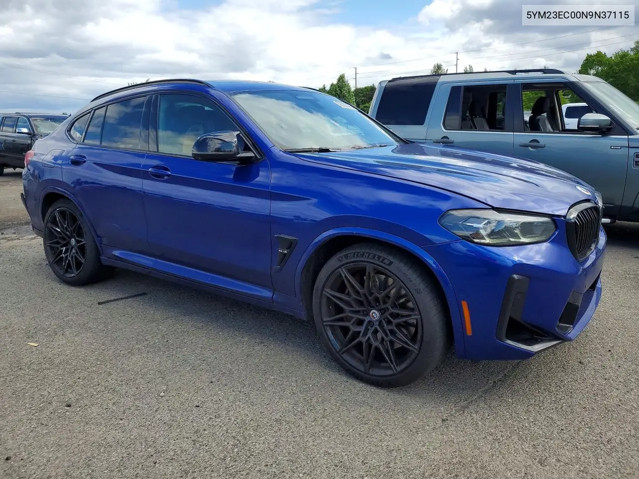 2022 BMW X4 M VIN: 5YM23EC00N9N37115 Lot: 53062406