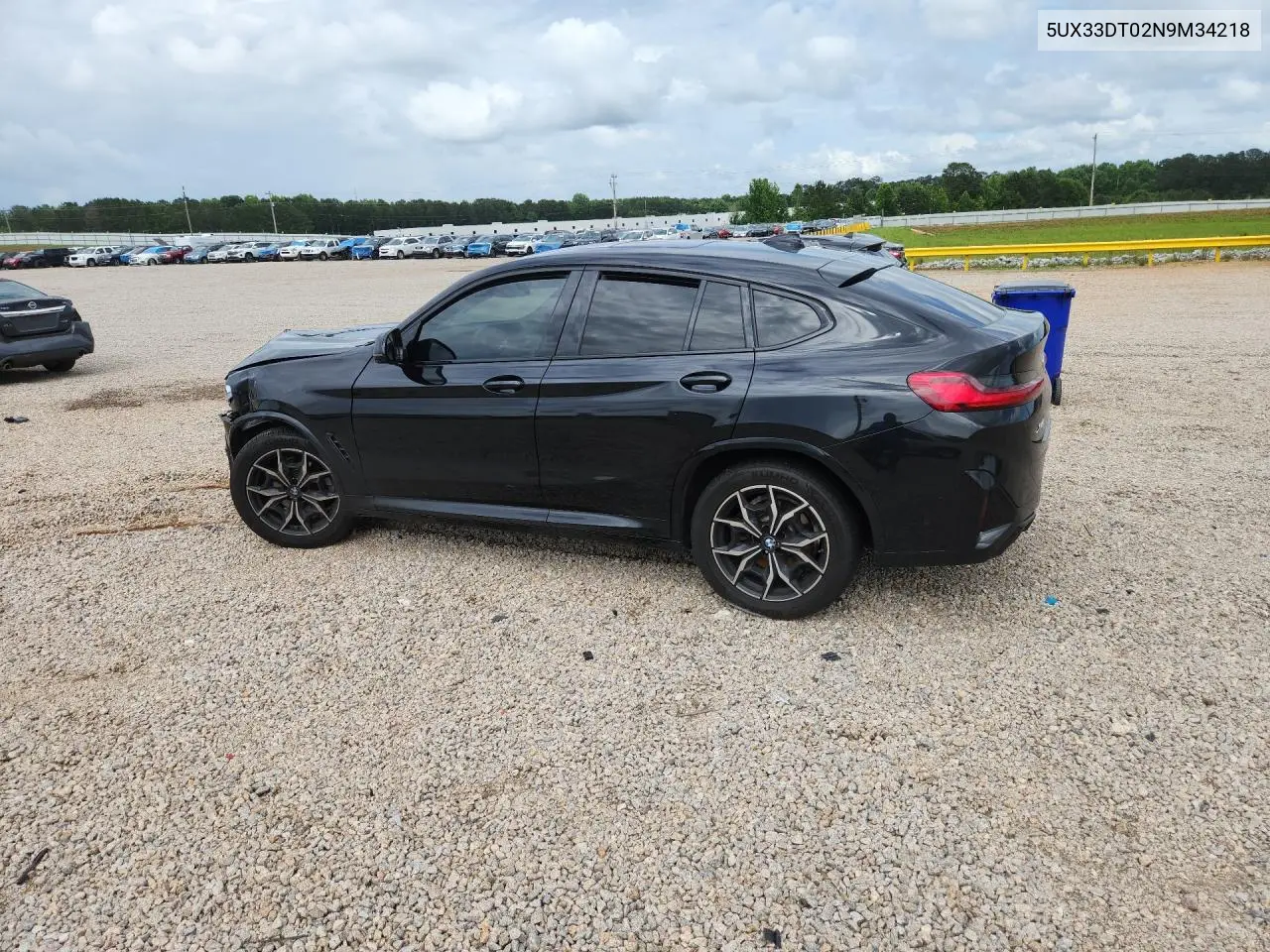 2022 BMW X4 xDrive30I VIN: 5UX33DT02N9M34218 Lot: 55231316