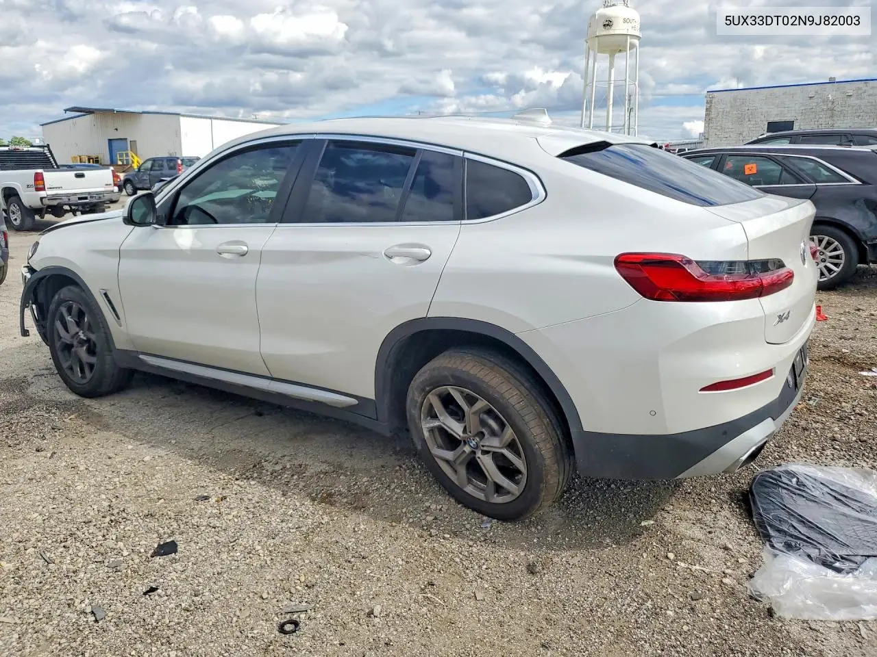 2022 BMW X4 xDrive30I VIN: 5UX33DT02N9J82003 Lot: 57266906