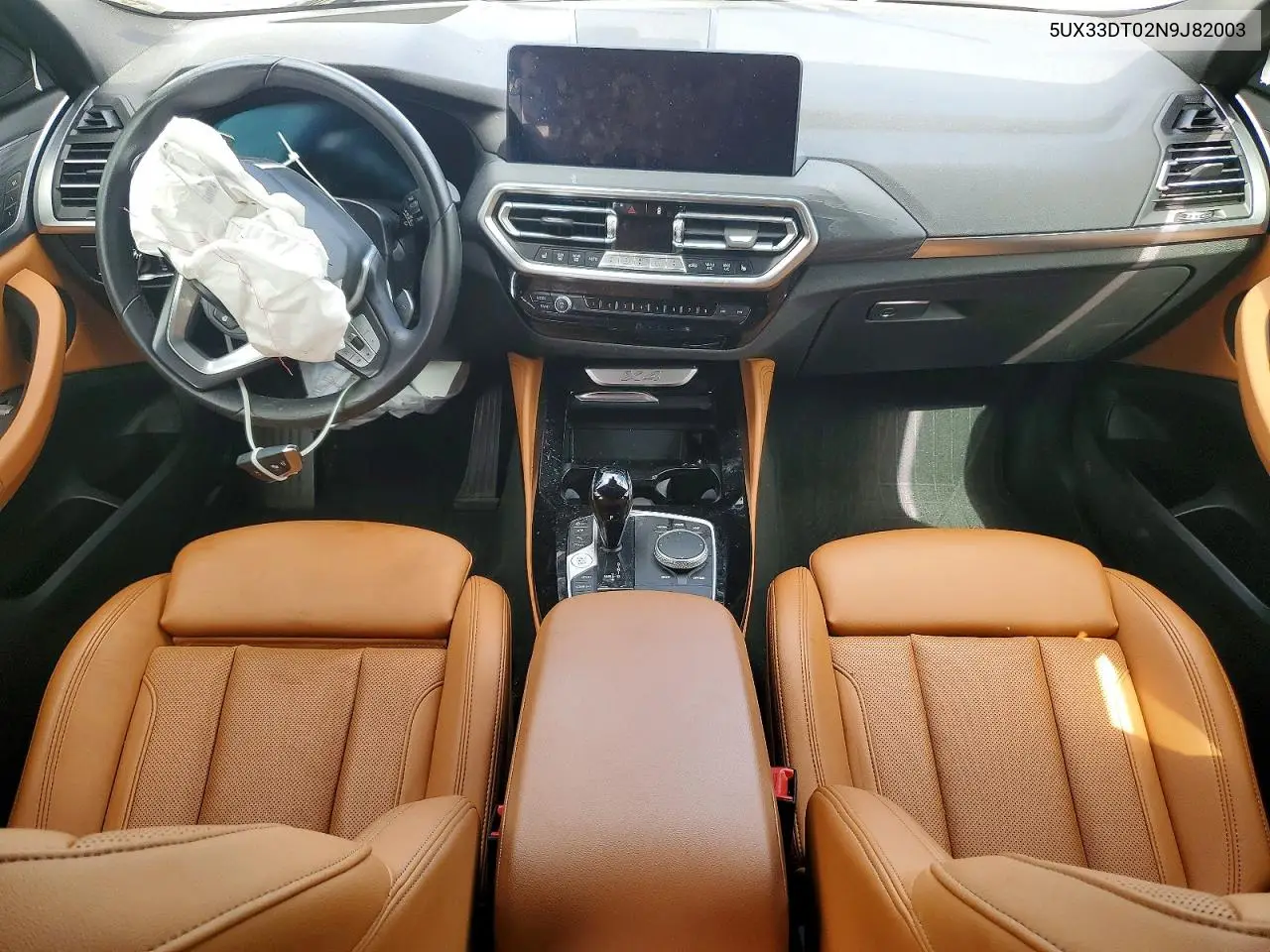 2022 BMW X4 xDrive30I VIN: 5UX33DT02N9J82003 Lot: 57266906