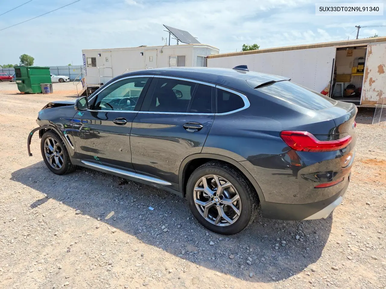 2022 BMW X4 xDrive30I VIN: 5UX33DT02N9L91340 Lot: 58822666