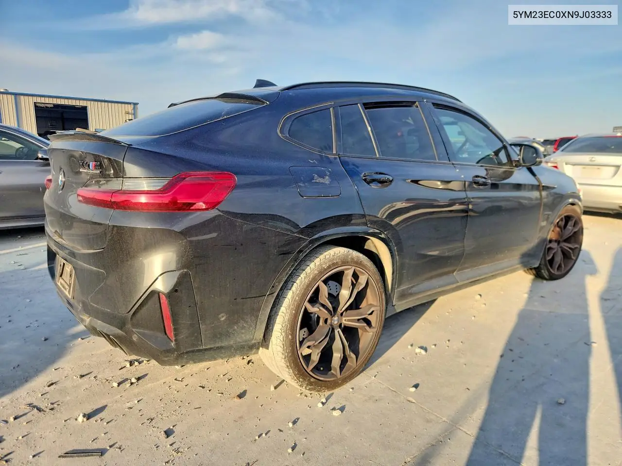 2022 BMW X4 M VIN: 5YM23EC0XN9J03333 Lot: 58944896