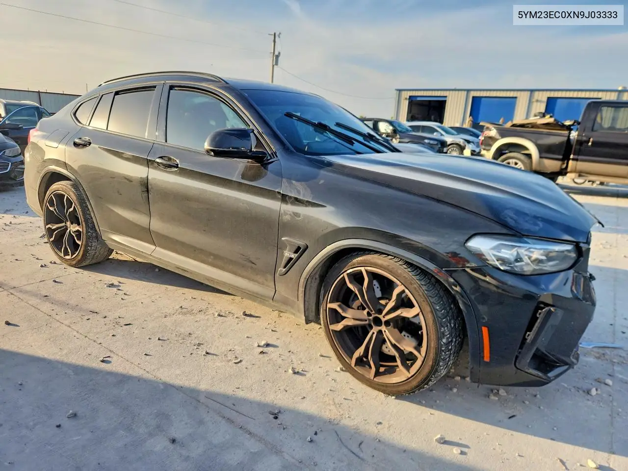 2022 BMW X4 M VIN: 5YM23EC0XN9J03333 Lot: 58944896