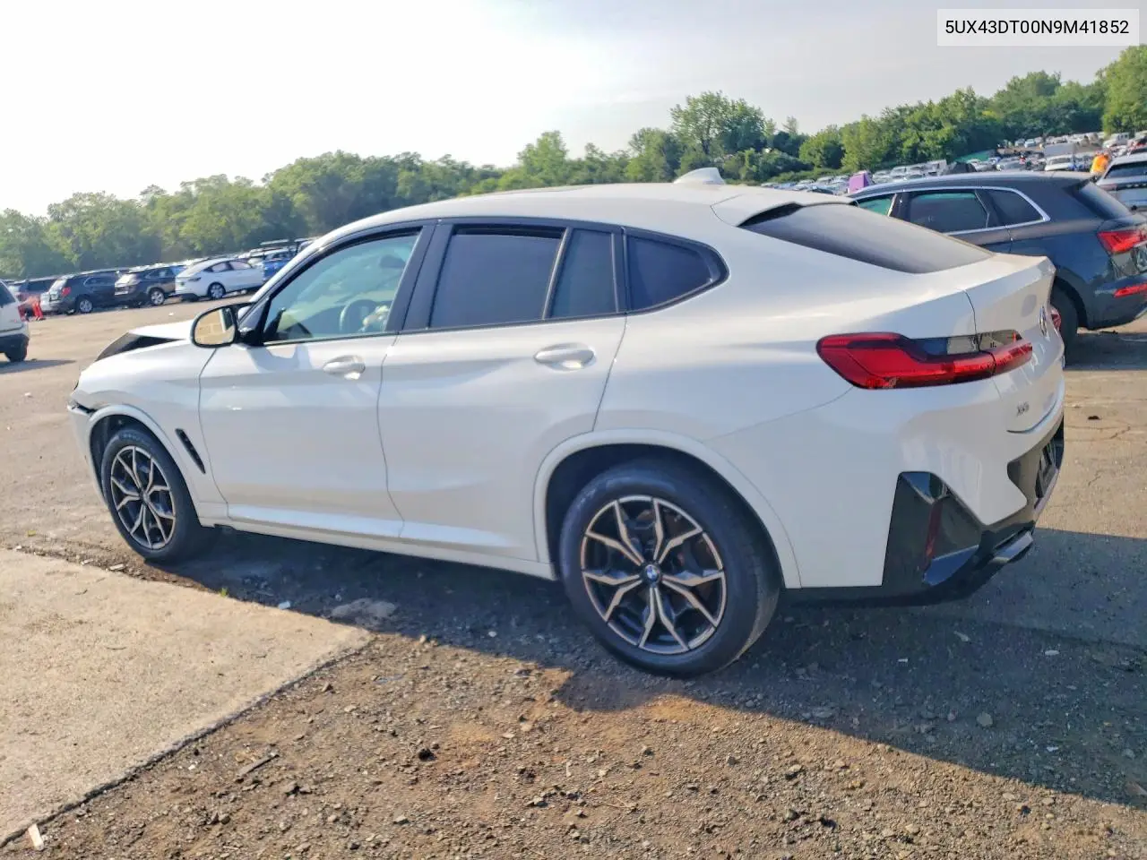 2022 BMW X4 M40I VIN: 5UX43DT00N9M41852 Lot: 60192966