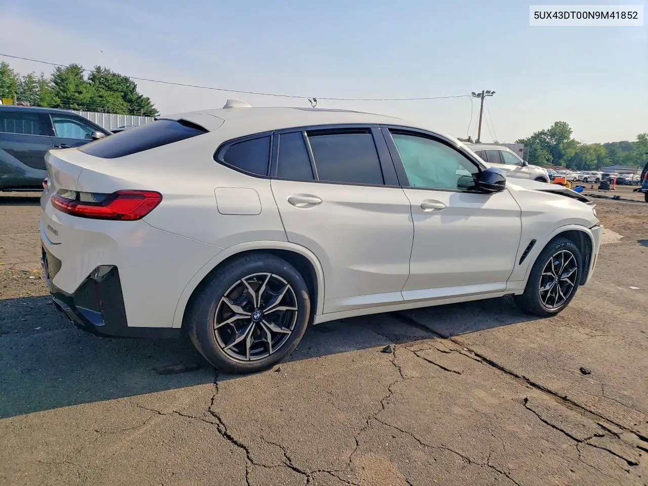 2022 BMW X4 M40I VIN: 5UX43DT00N9M41852 Lot: 60192966