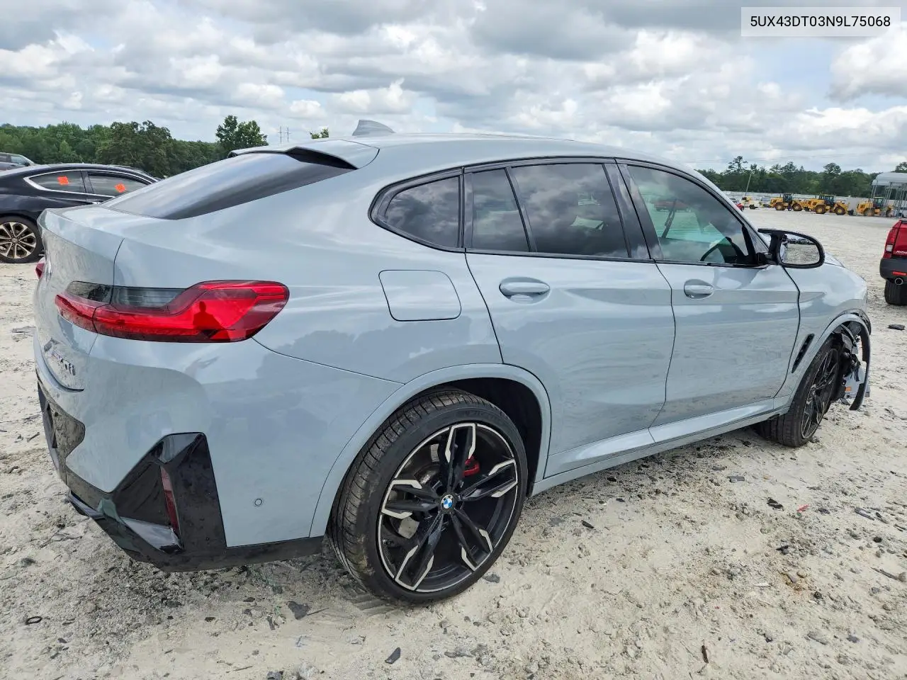2022 BMW X4 M40I VIN: 5UX43DT03N9L75068 Lot: 61690786