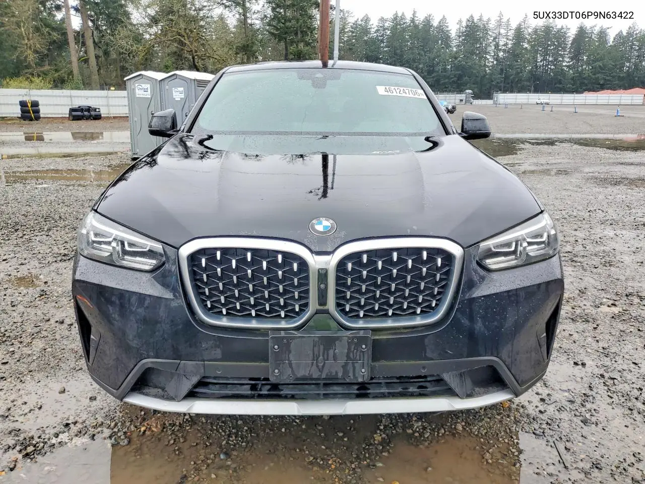 2023 BMW X4 xDrive30I VIN: 5UX33DT06P9N63422 Lot: 46124706