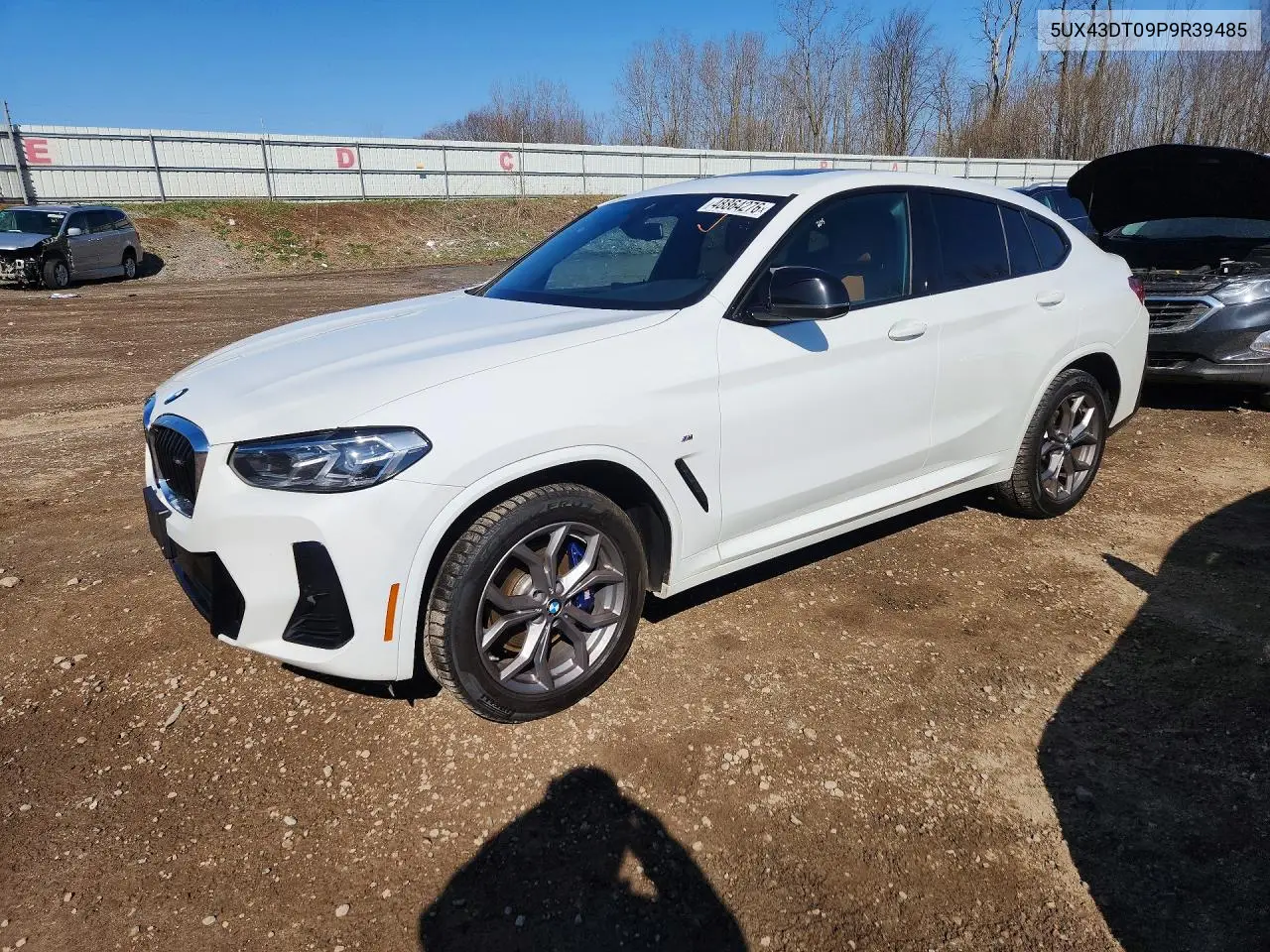 2023 BMW X4 M40I VIN: 5UX43DT09P9R39485 Lot: 48864276