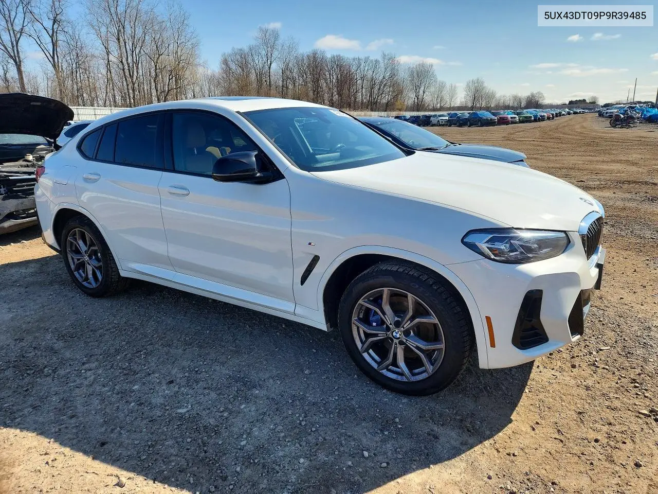 2023 BMW X4 M40I VIN: 5UX43DT09P9R39485 Lot: 48864276