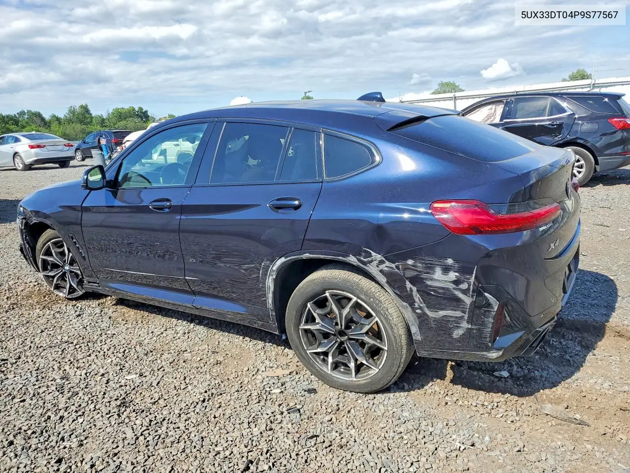 2023 BMW X4 xDrive30I VIN: 5UX33DT04P9S77567 Lot: 55094216