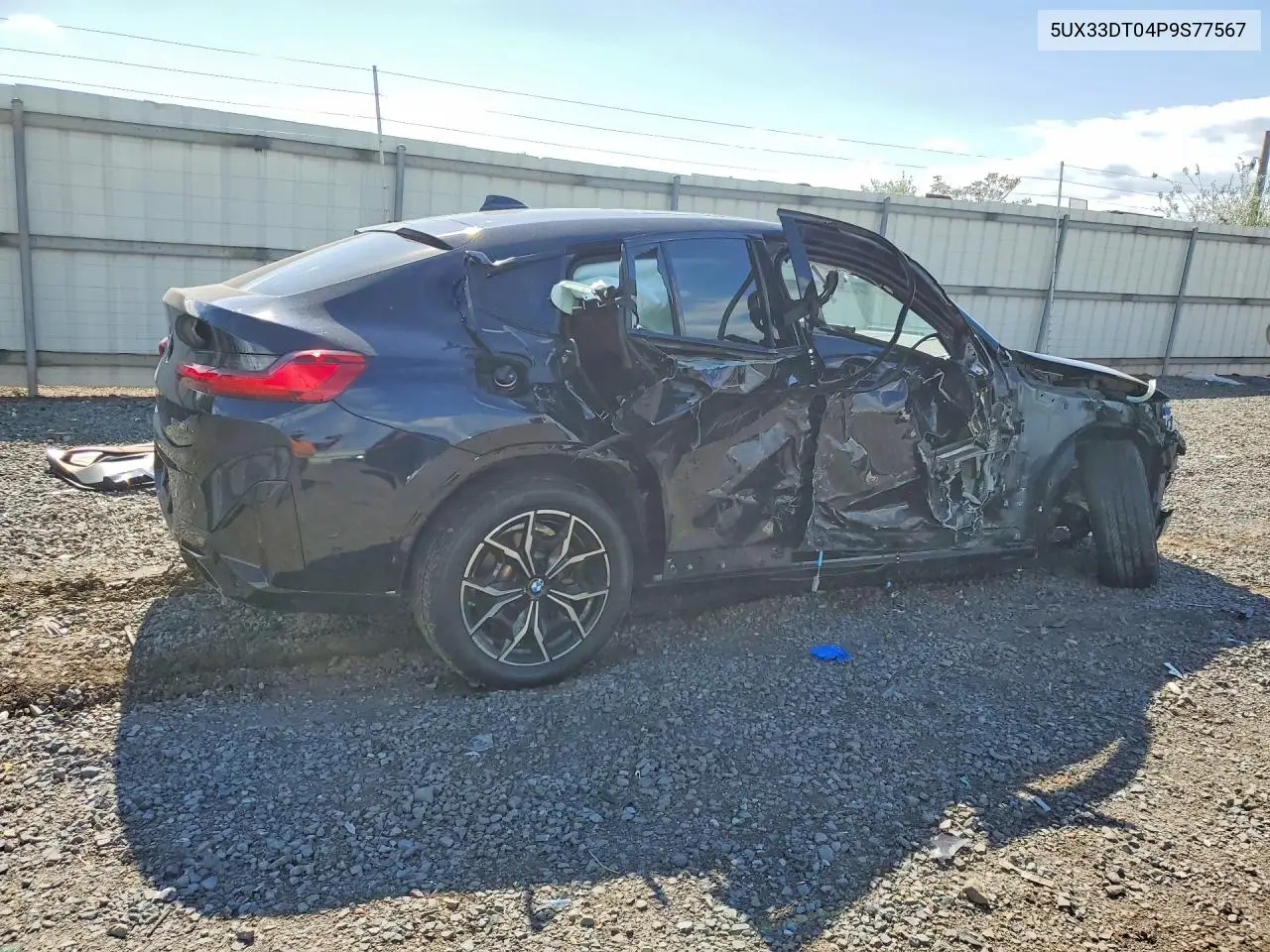 2023 BMW X4 xDrive30I VIN: 5UX33DT04P9S77567 Lot: 55094216