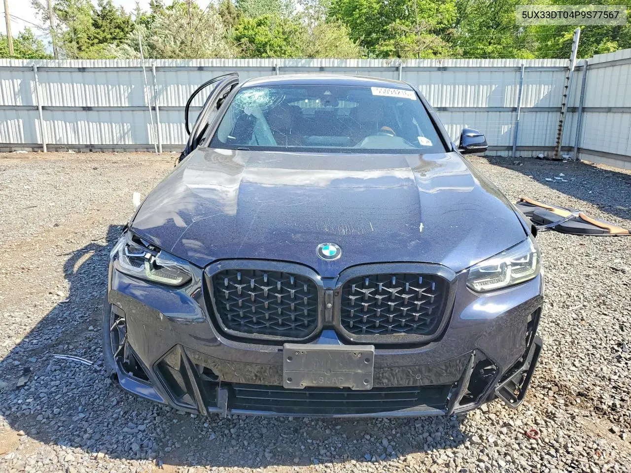 2023 BMW X4 xDrive30I VIN: 5UX33DT04P9S77567 Lot: 55094216