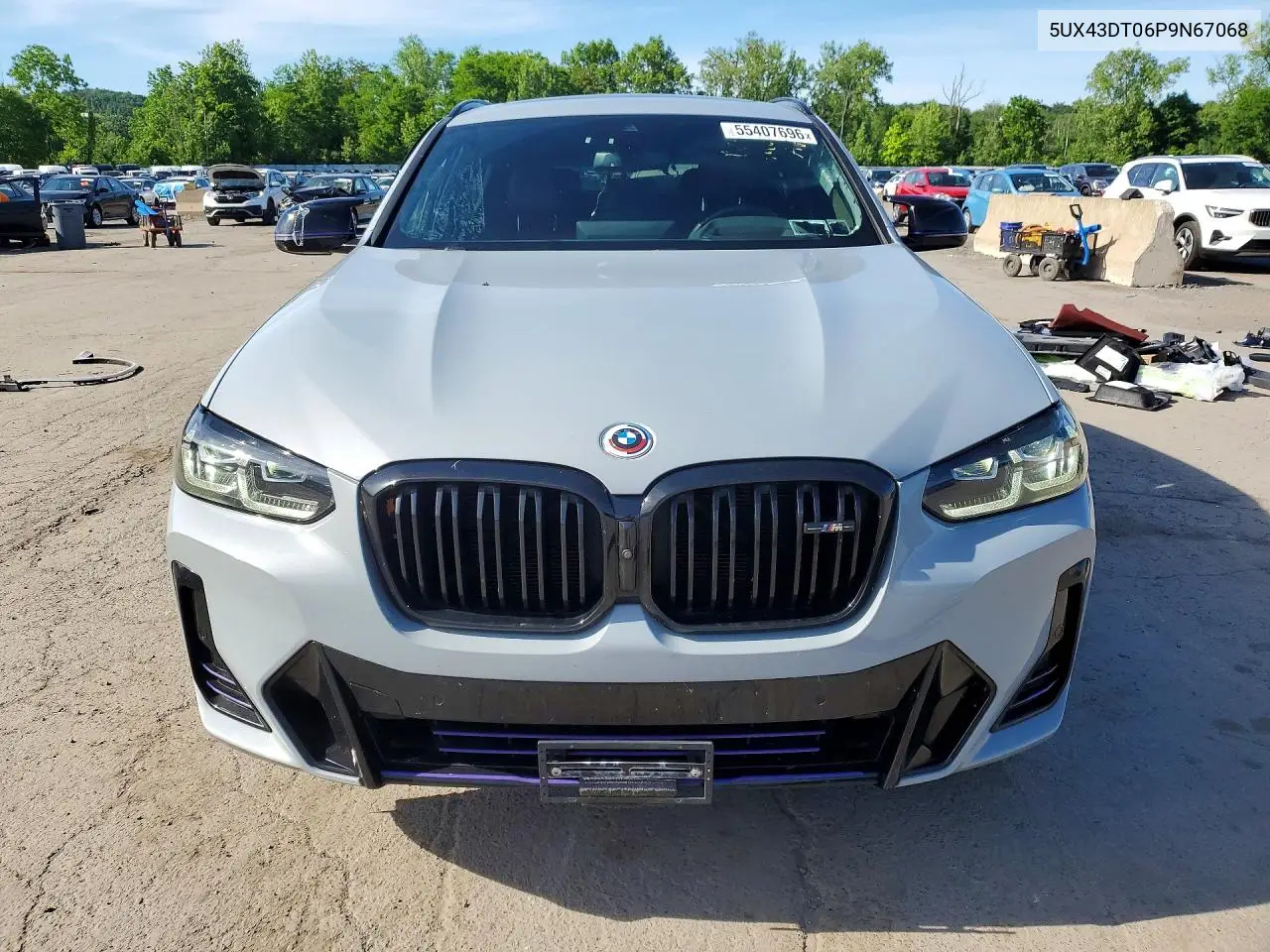 2023 BMW X4 M40I VIN: 5UX43DT06P9N67068 Lot: 55407696