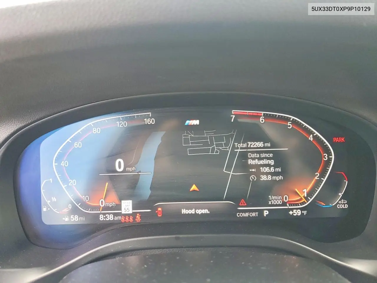 2023 BMW X4 xDrive30I VIN: 5UX33DT0XP9P10129 Lot: 56600096