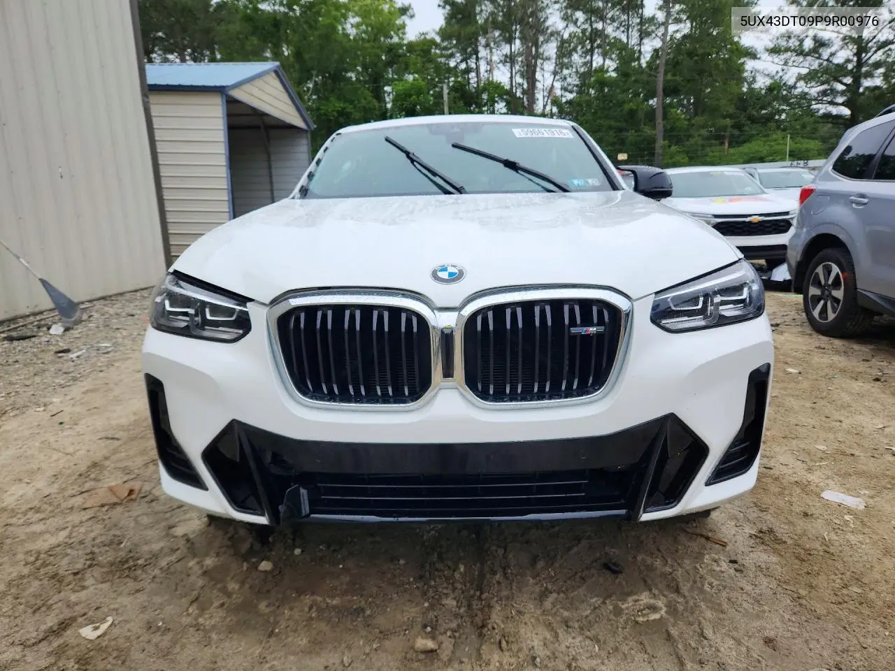 2023 BMW X4 M40I VIN: 5UX43DT09P9R00976 Lot: 59661916