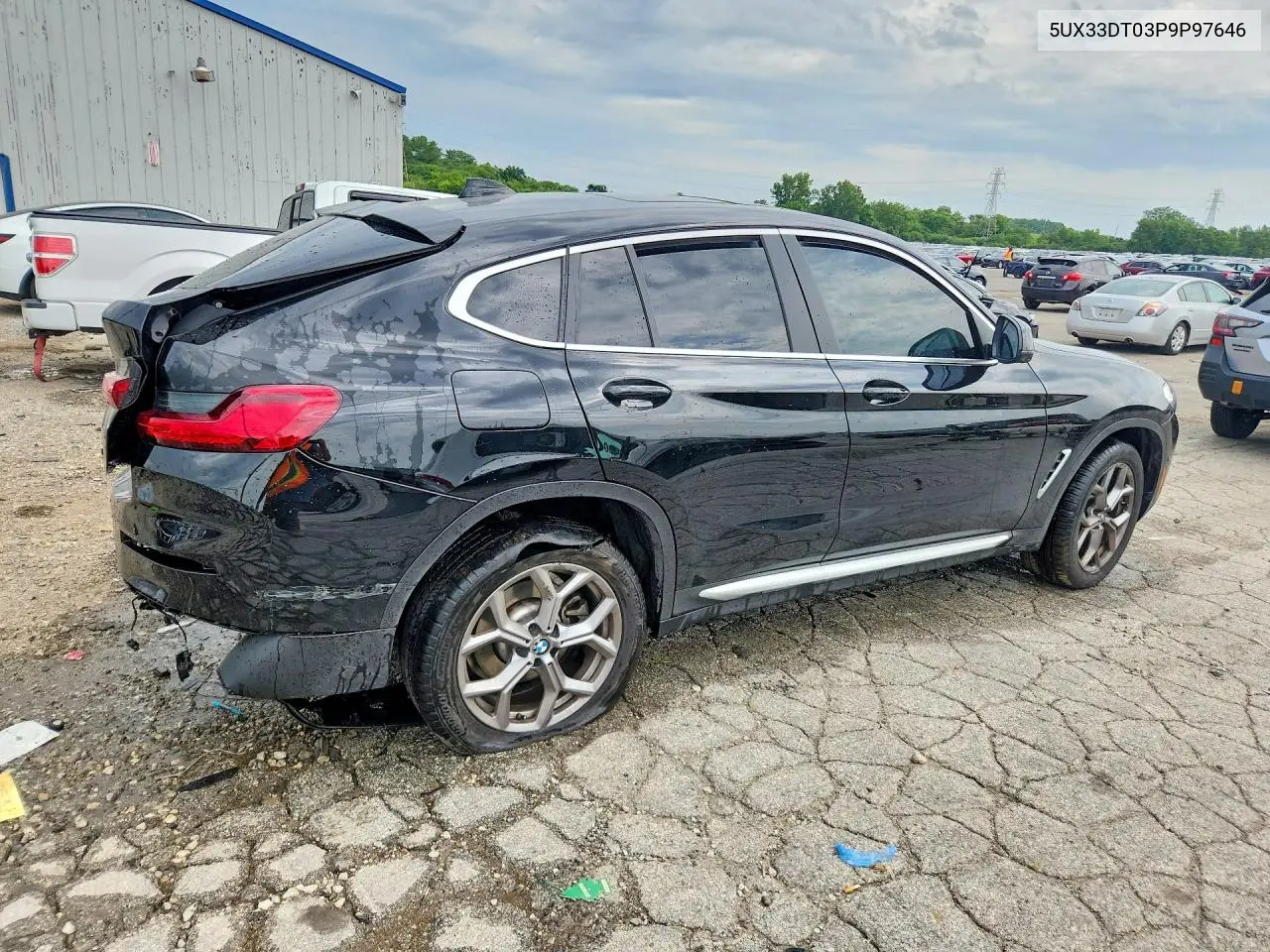 2023 BMW X4 xDrive30I VIN: 5UX33DT03P9P97646 Lot: 60254976