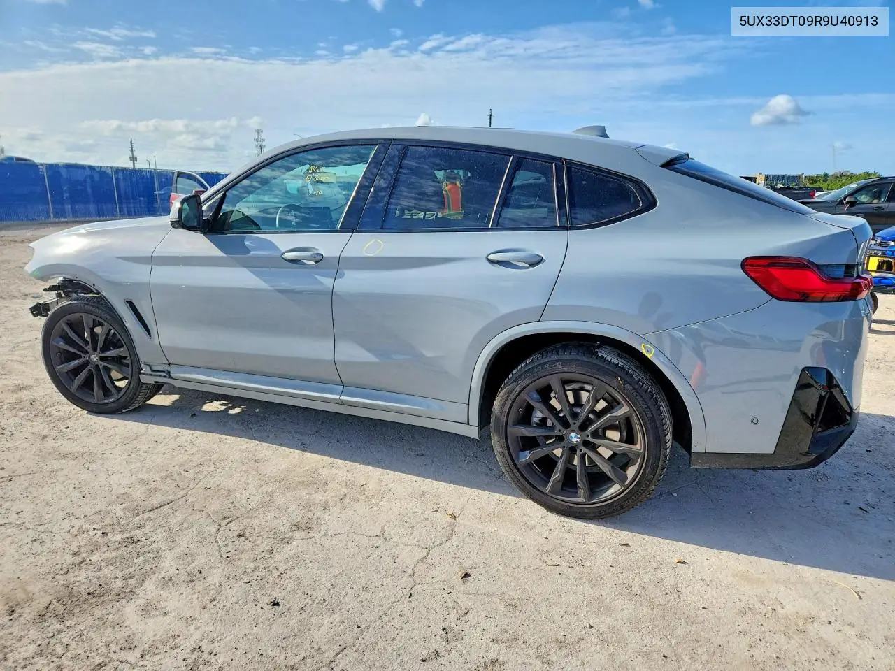 2024 BMW X4 xDrive30I VIN: 5UX33DT09R9U40913 Lot: 49251106