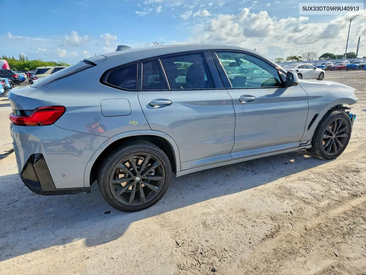 2024 BMW X4 xDrive30I VIN: 5UX33DT09R9U40913 Lot: 49251106