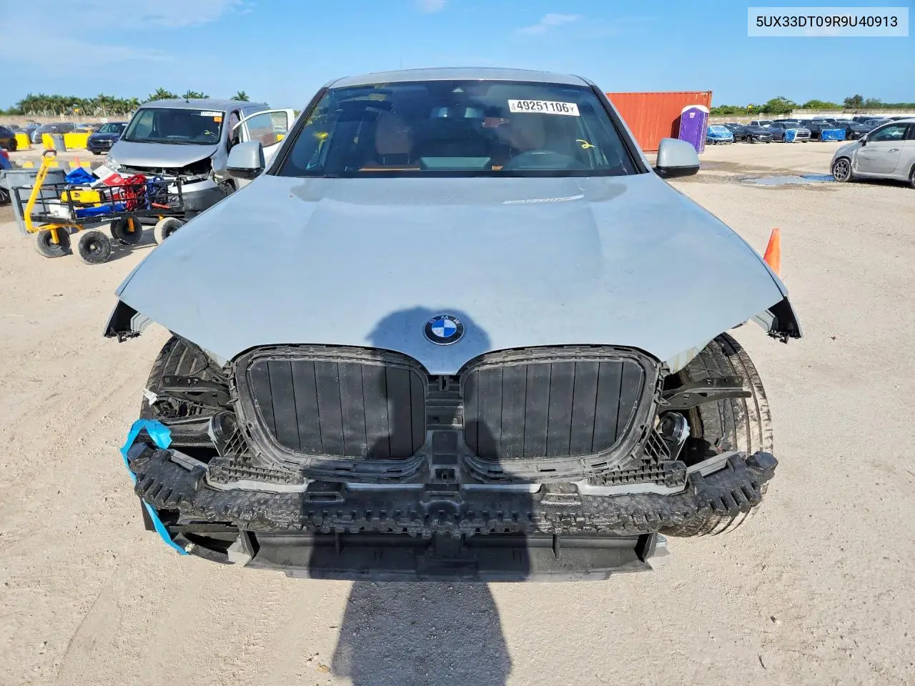 2024 BMW X4 xDrive30I VIN: 5UX33DT09R9U40913 Lot: 49251106