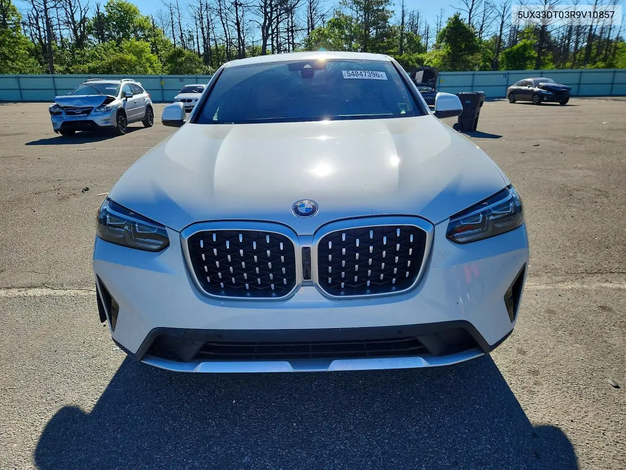2024 BMW X4 xDrive30I VIN: 5UX33DT03R9V10857 Lot: 54847396