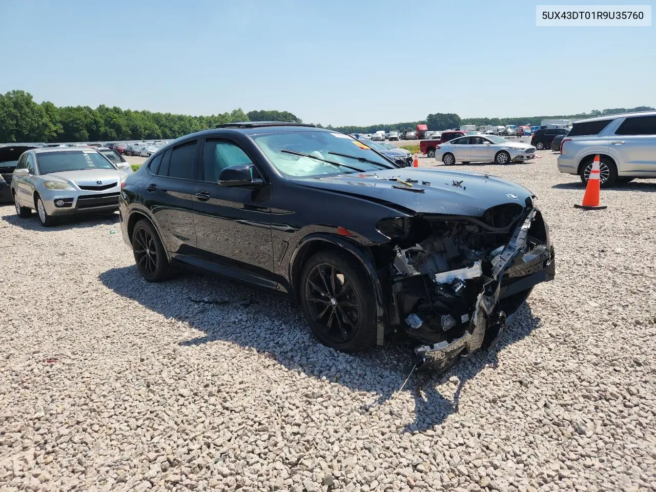 2024 BMW X4 M40I VIN: 5UX43DT01R9U35760 Lot: 57161516