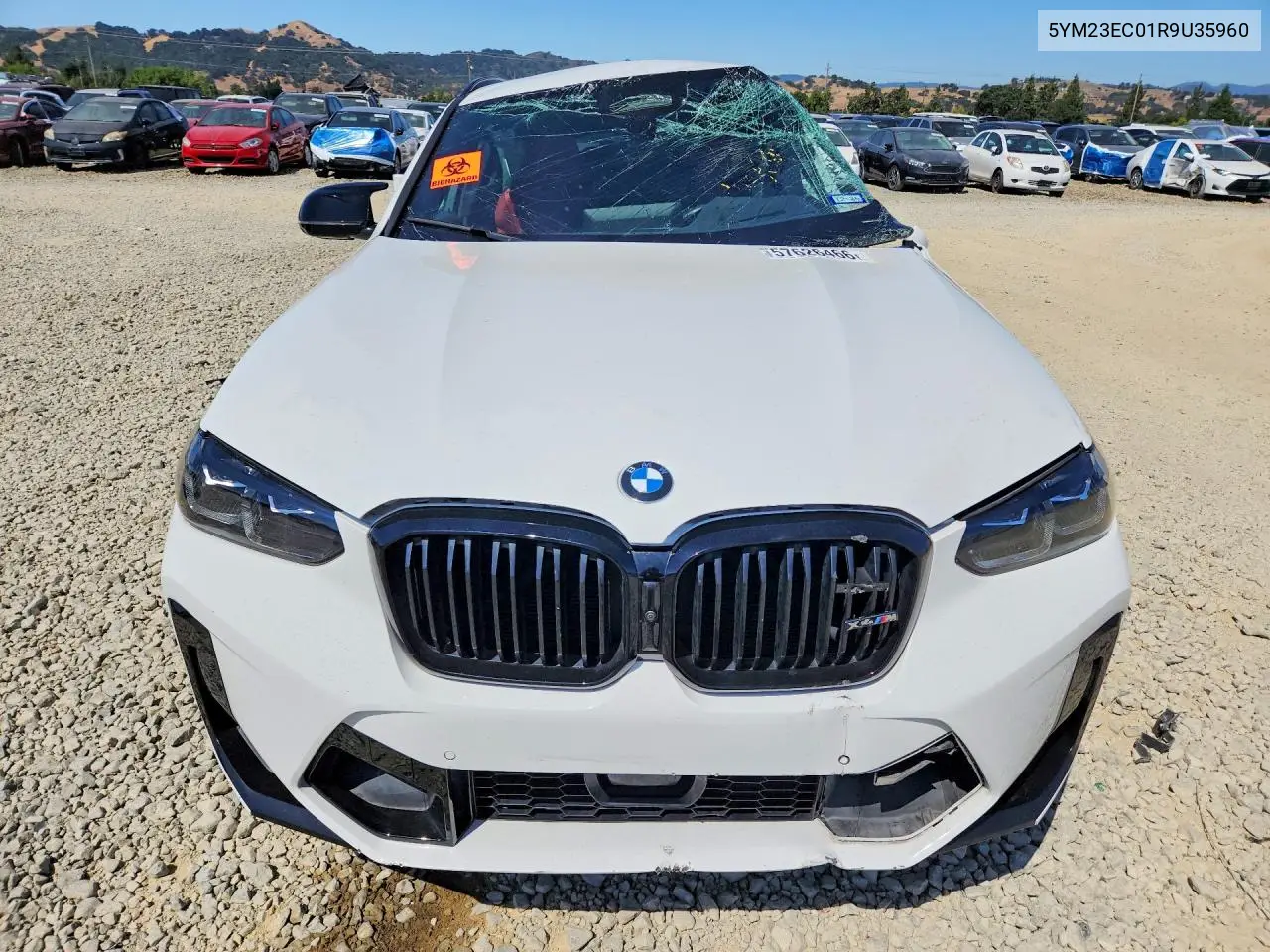 2024 BMW X4 M VIN: 5YM23EC01R9U35960 Lot: 57626466
