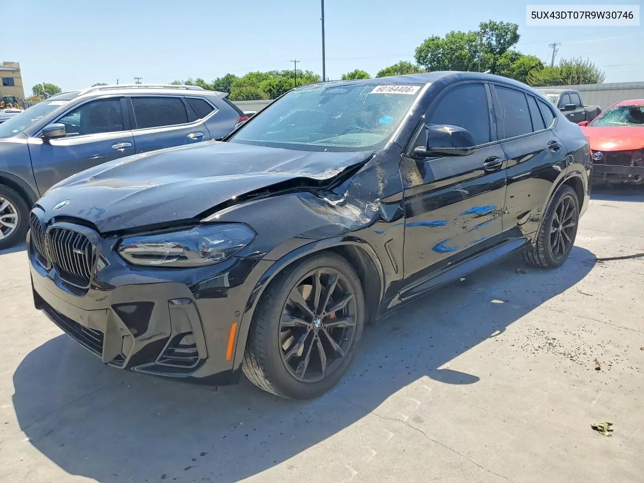 2024 BMW X4 M40I VIN: 5UX43DT07R9W30746 Lot: 60164406