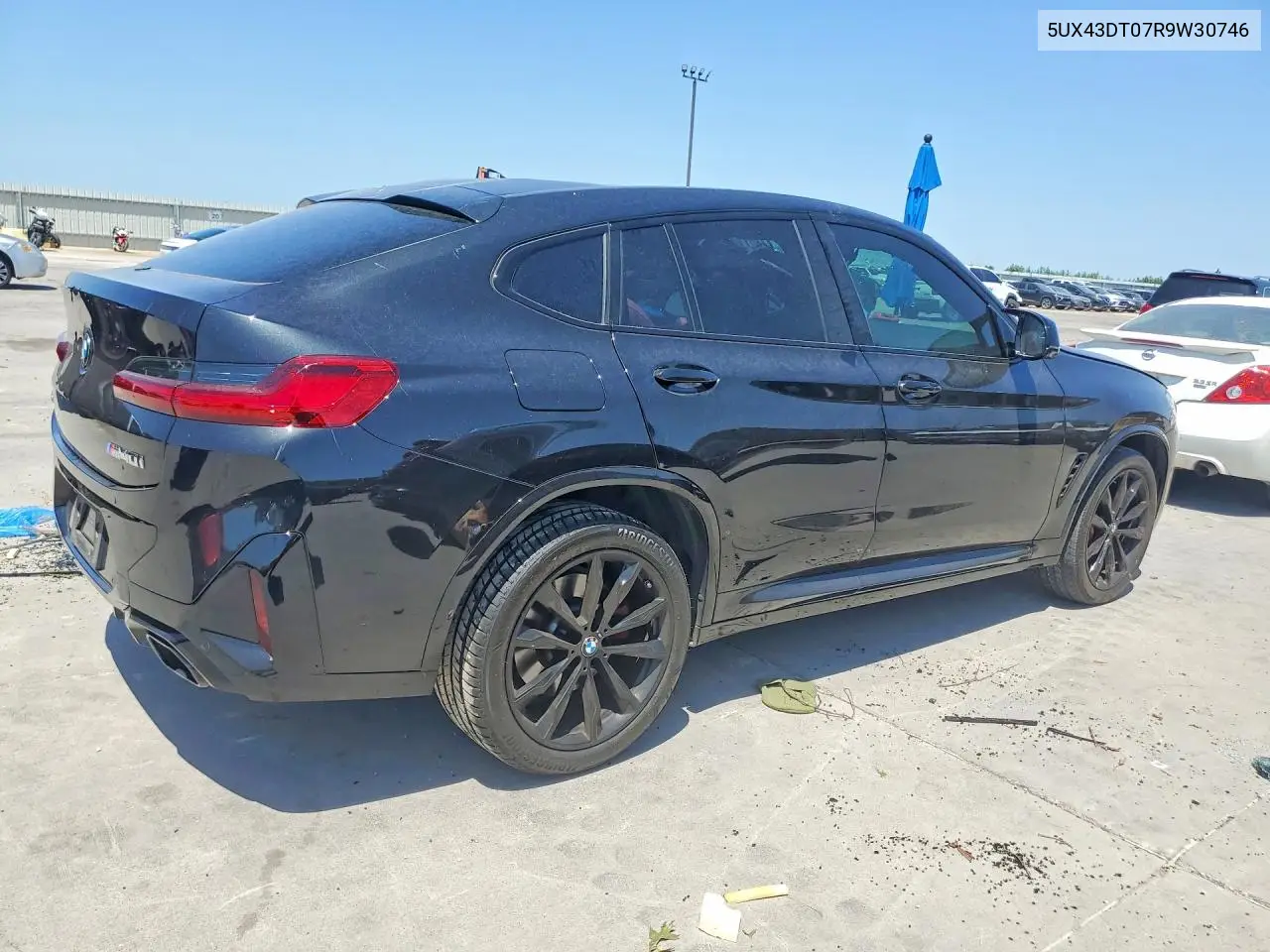 2024 BMW X4 M40I VIN: 5UX43DT07R9W30746 Lot: 60164406