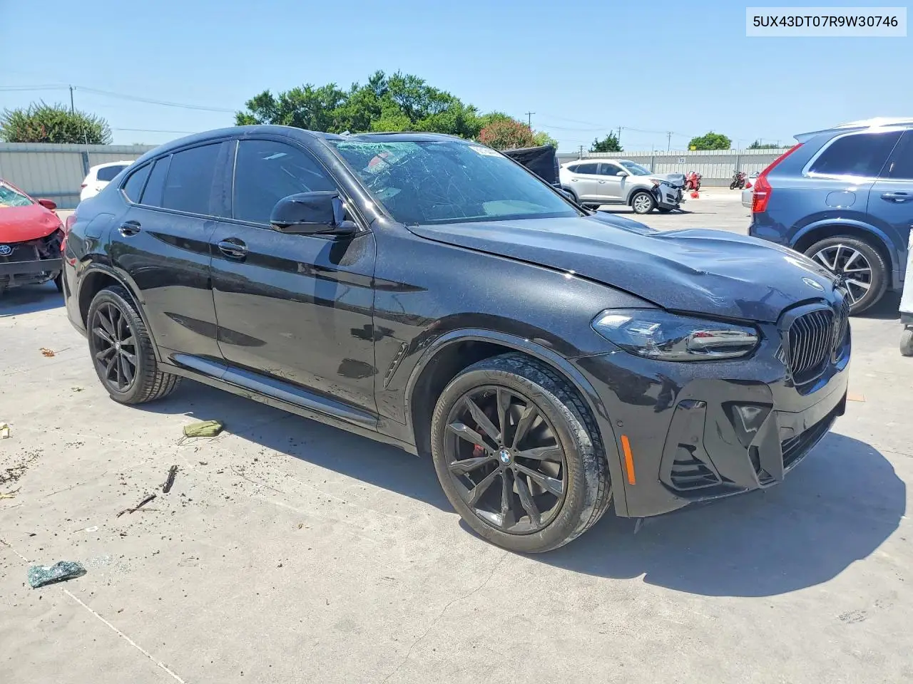 2024 BMW X4 M40I VIN: 5UX43DT07R9W30746 Lot: 60164406
