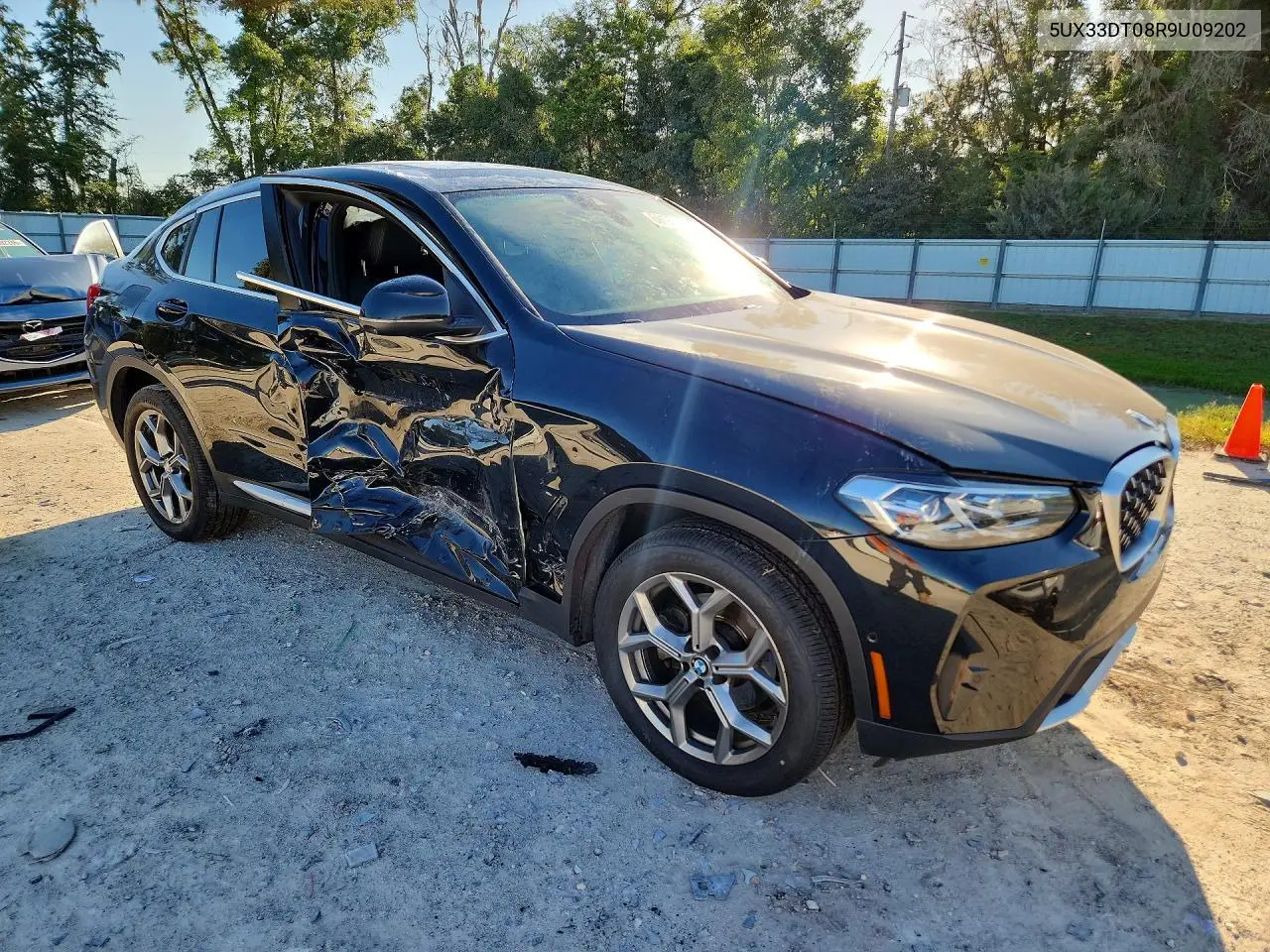 2024 BMW X4 xDrive30I VIN: 5UX33DT08R9U09202 Lot: 60197016