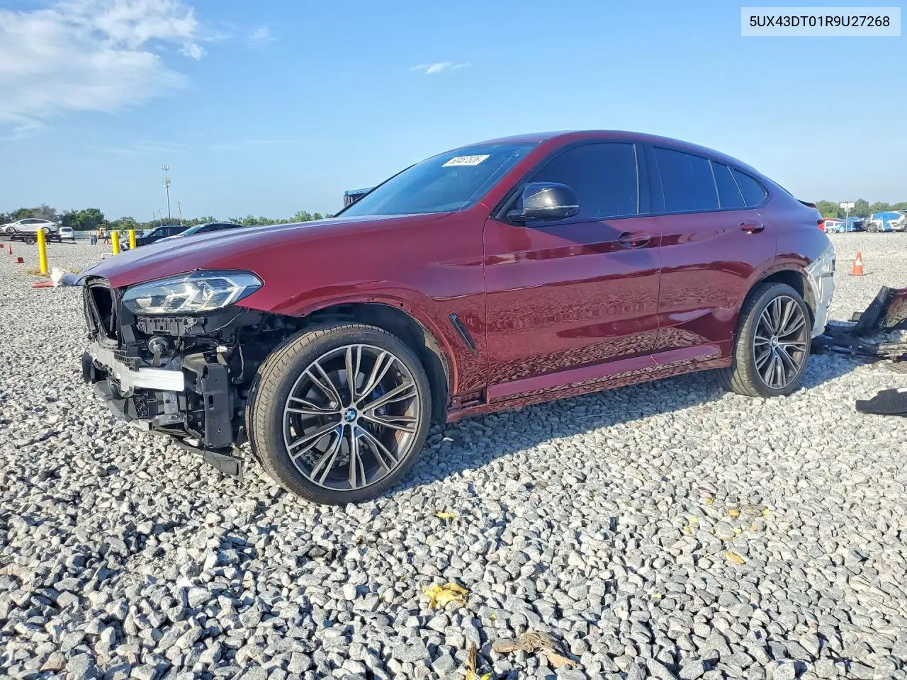 2024 BMW X4 M40I VIN: 5UX43DT01R9U27268 Lot: 60487826