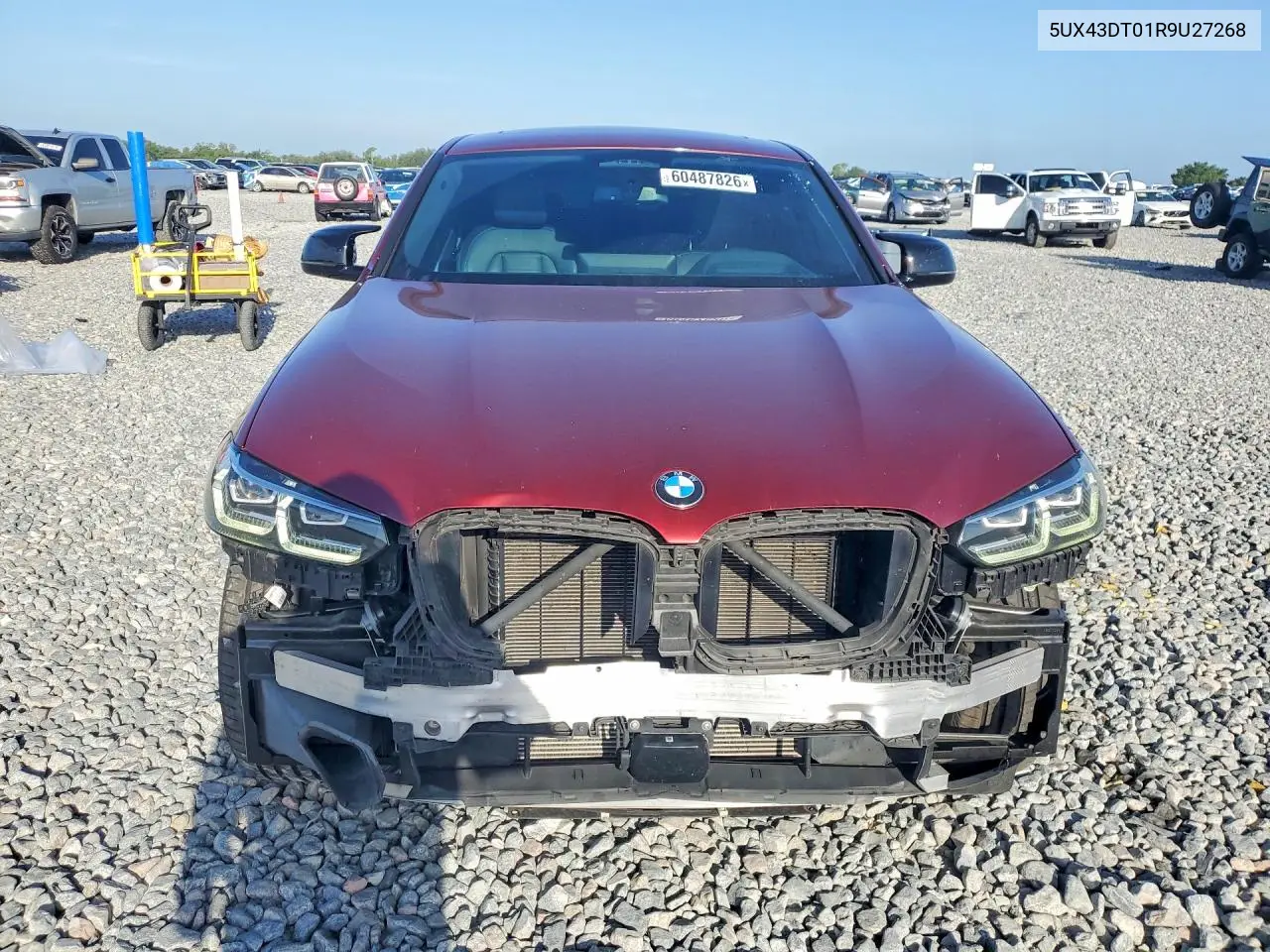 2024 BMW X4 M40I VIN: 5UX43DT01R9U27268 Lot: 60487826