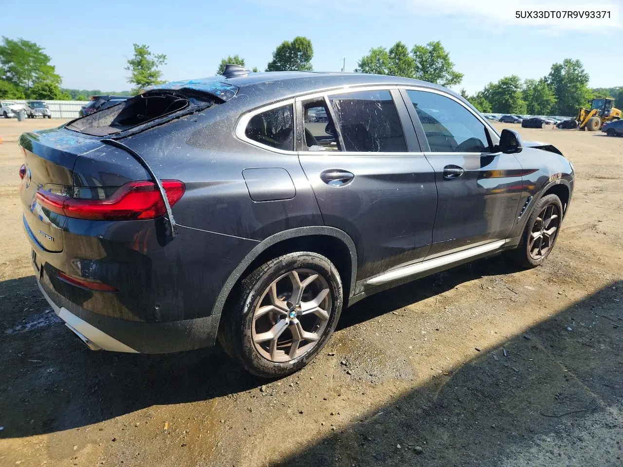 2024 BMW X4 xDrive30I VIN: 5UX33DT07R9V93371 Lot: 61408596