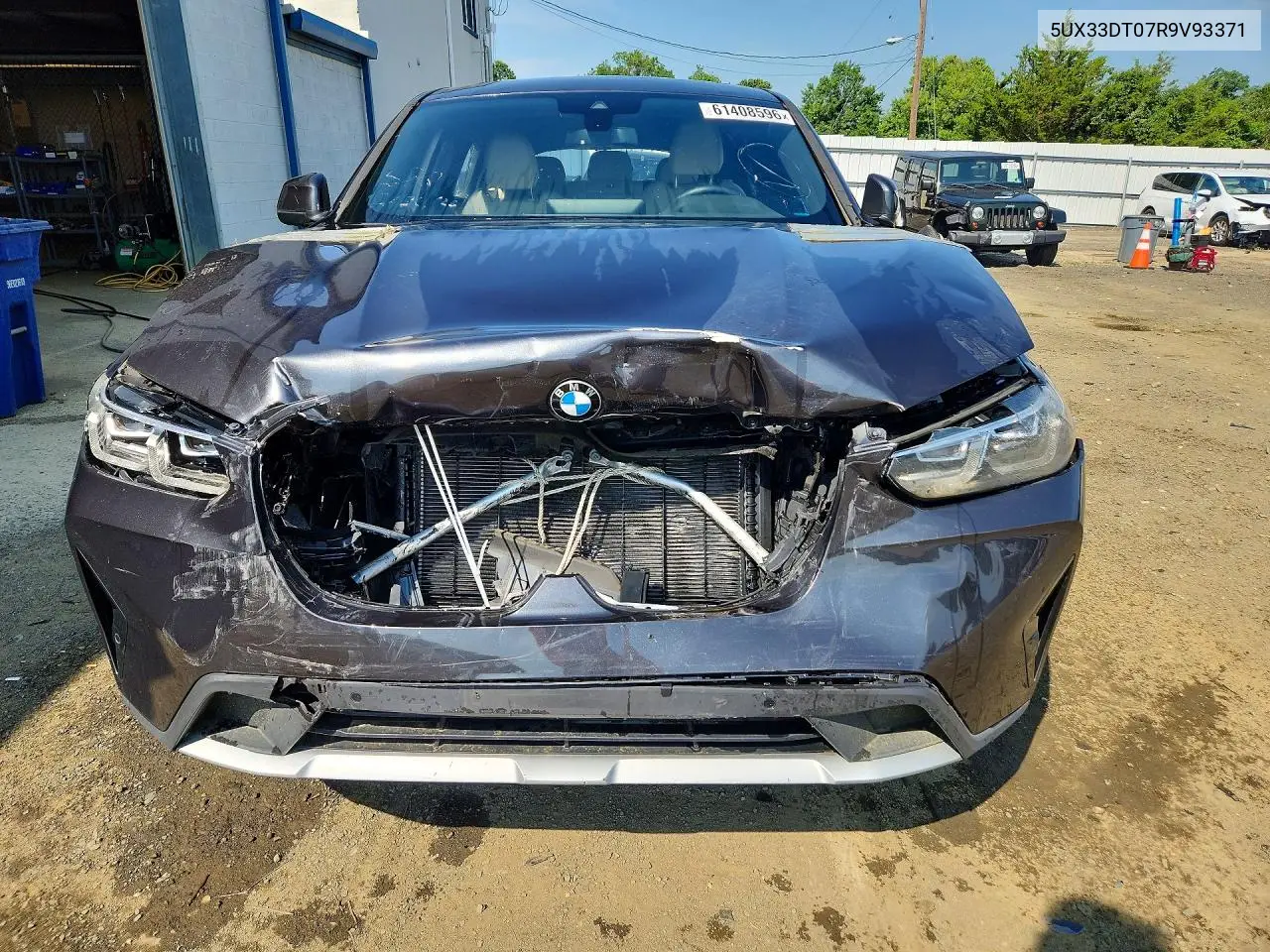 2024 BMW X4 xDrive30I VIN: 5UX33DT07R9V93371 Lot: 61408596