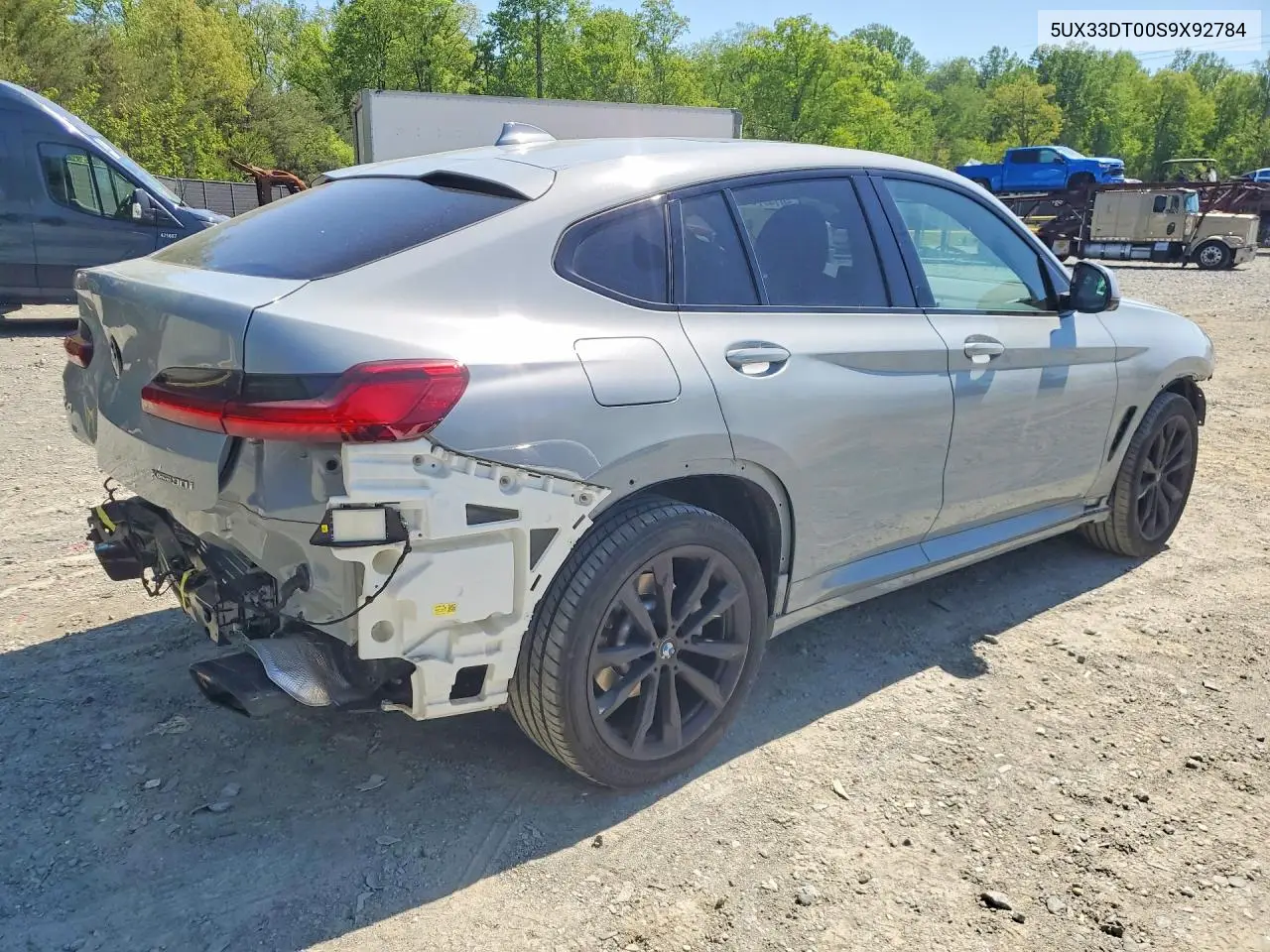2025 BMW X4 xDrive30I VIN: 5UX33DT00S9X92784 Lot: 50147736