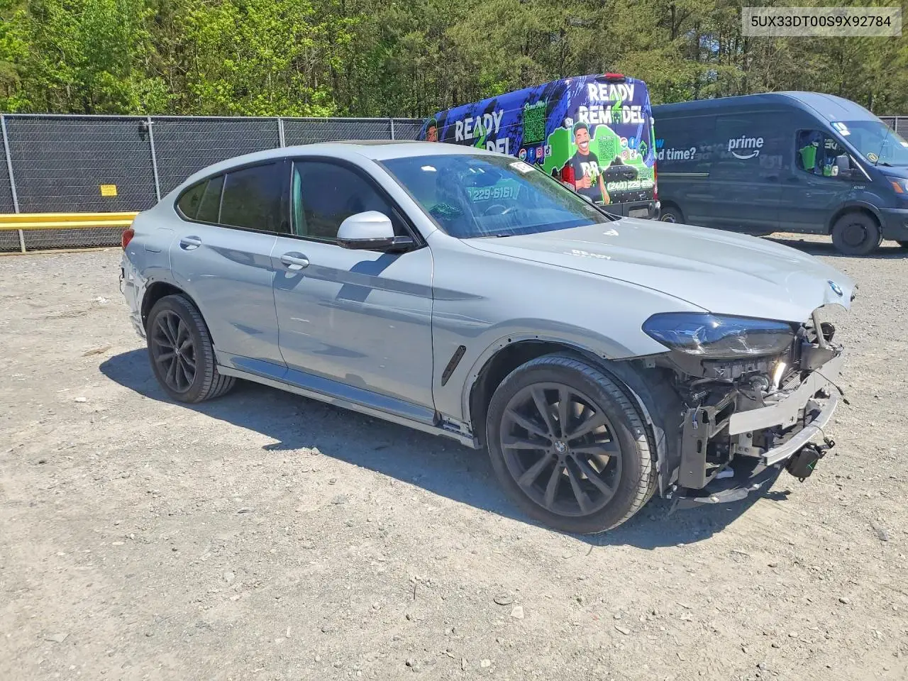 2025 BMW X4 xDrive30I VIN: 5UX33DT00S9X92784 Lot: 50147736