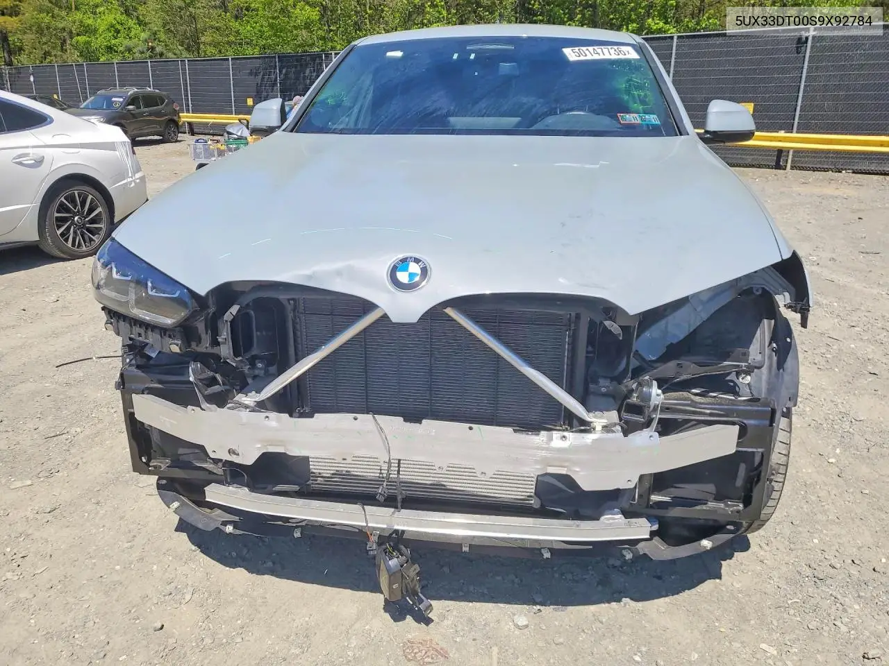 2025 BMW X4 xDrive30I VIN: 5UX33DT00S9X92784 Lot: 50147736