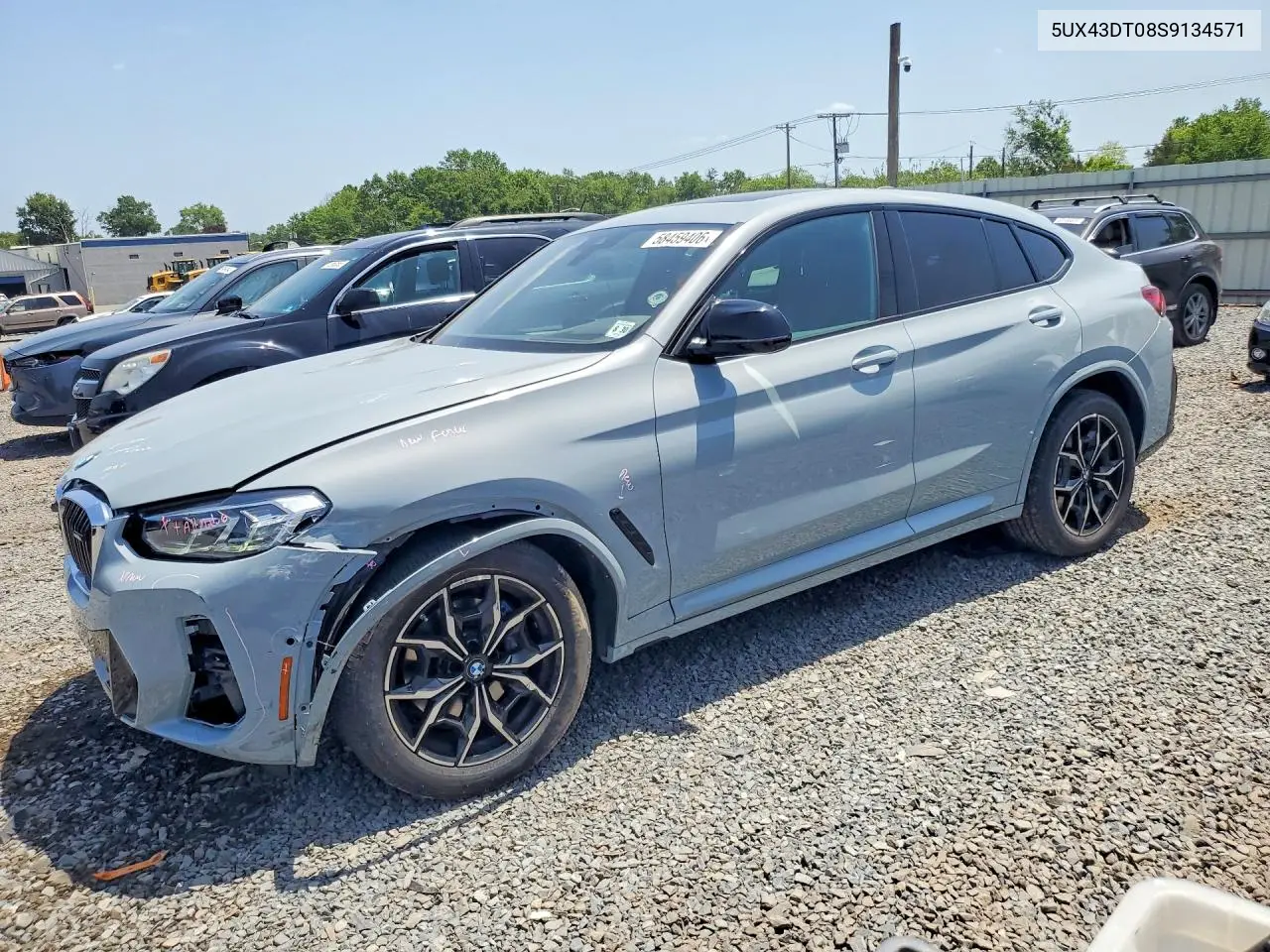 2025 BMW X4 M40I VIN: 5UX43DT08S9134571 Lot: 58459406